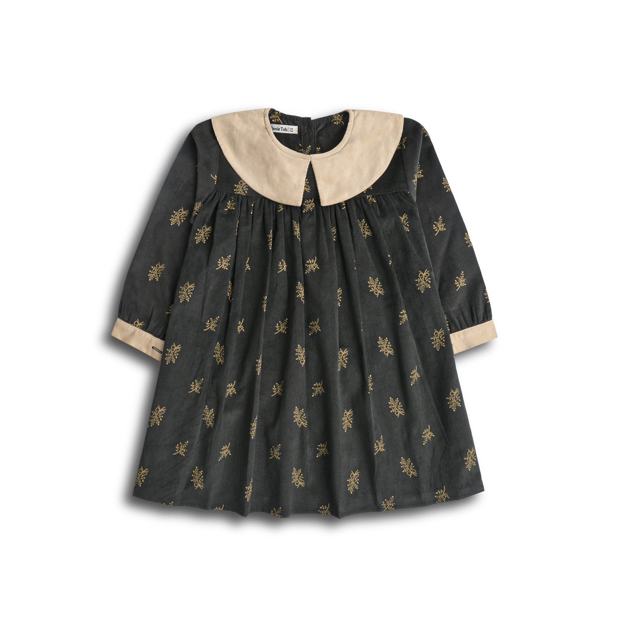 Harvest Bloom Corduroy Dresss