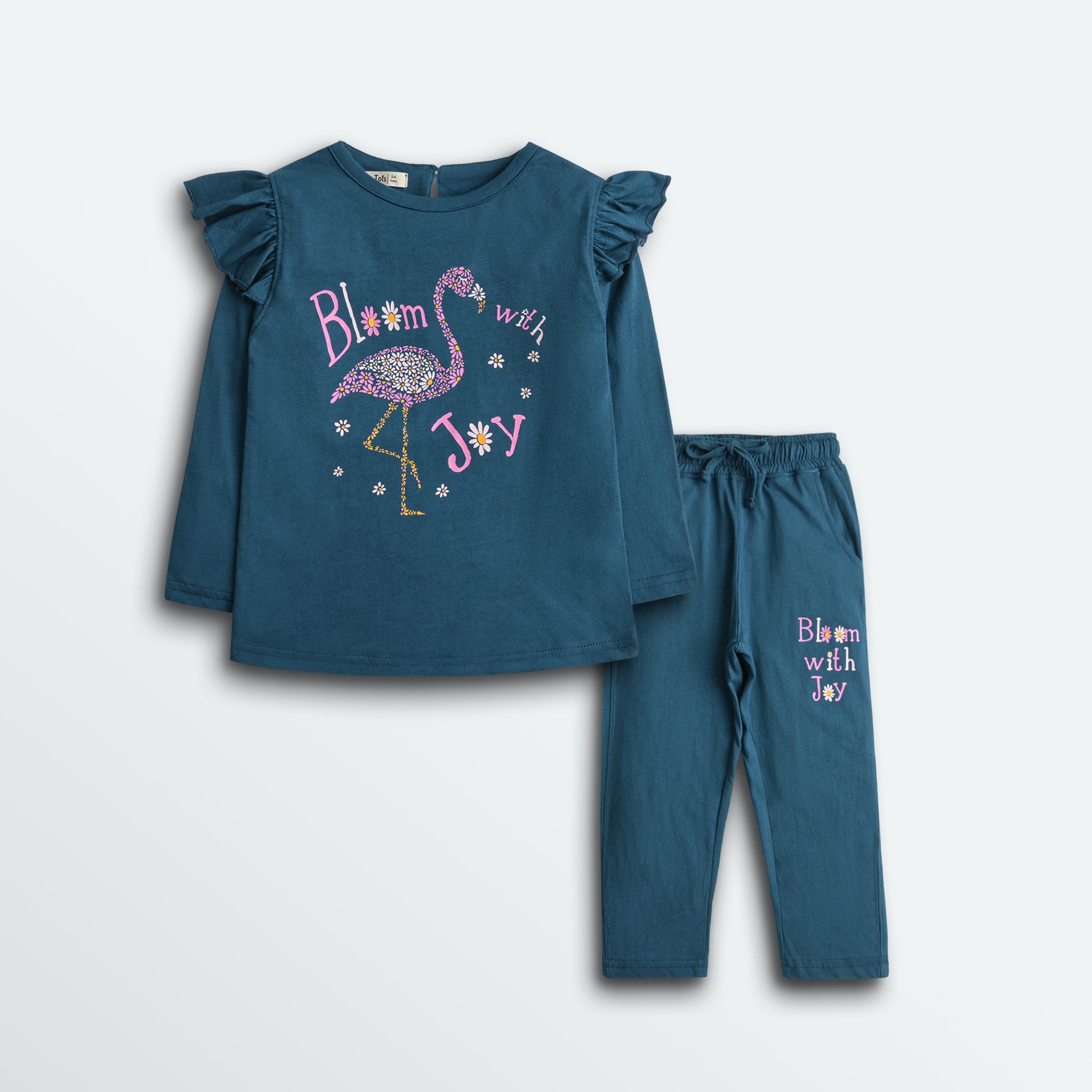 Bloom With Joy Pajama Set (2pc)