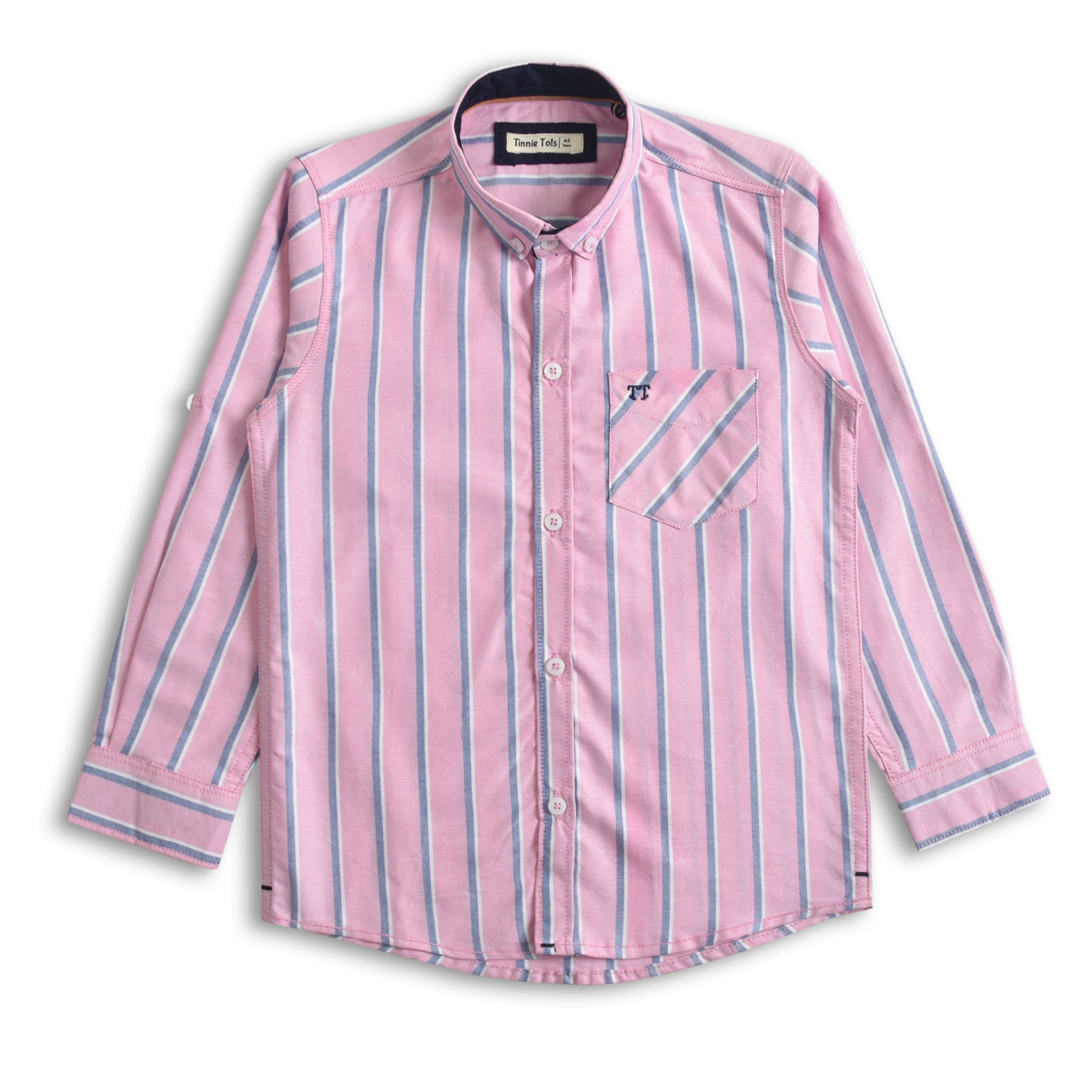 Pink Oxford Casual Shirt