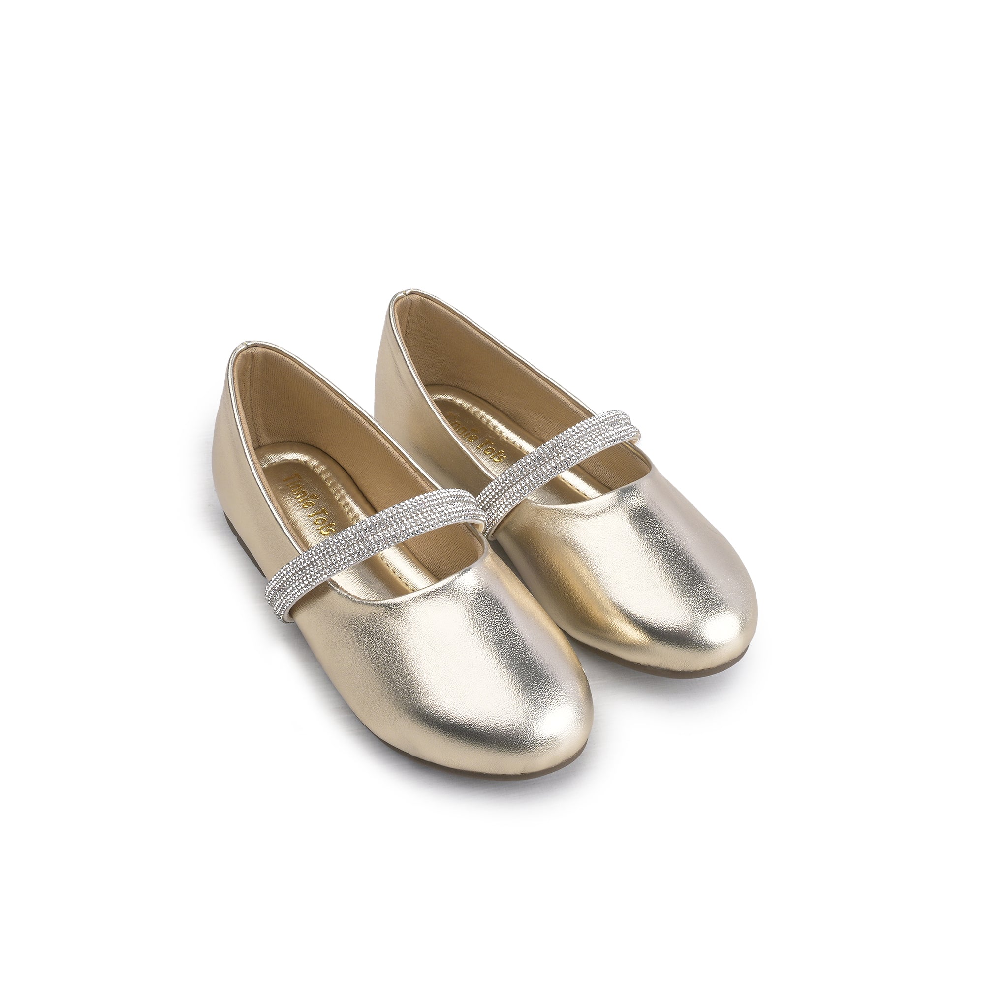 Soft Gold Embellished Pumps