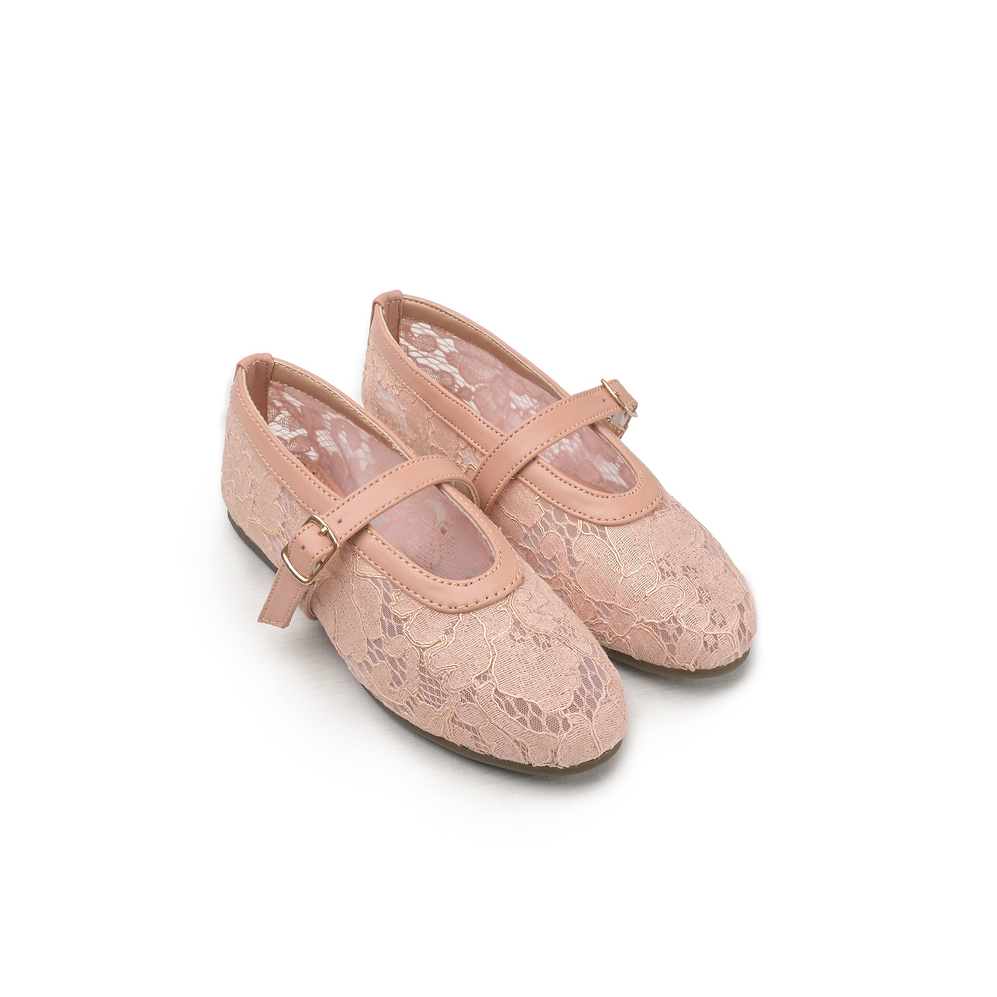 Nude Pink Embellished Alaia Pumps