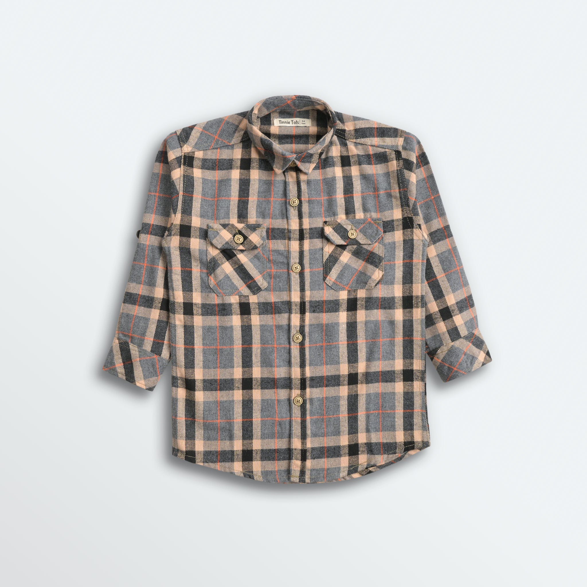 Checkered Flannel Full Sleeves Shirt