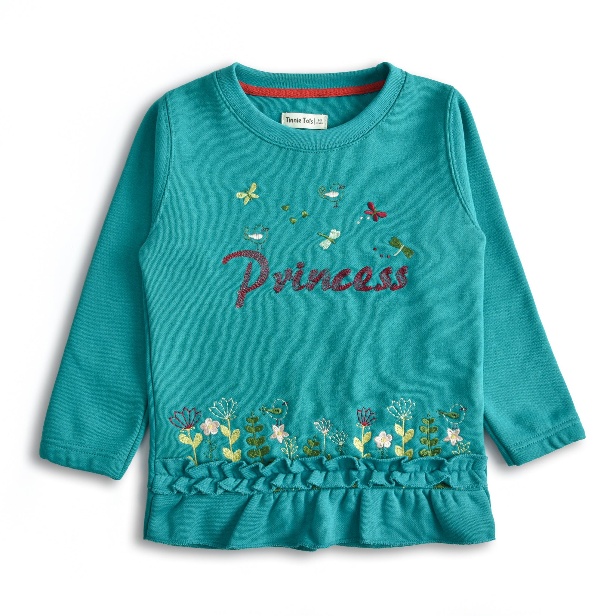 Princess Embroidered Sweatshirt