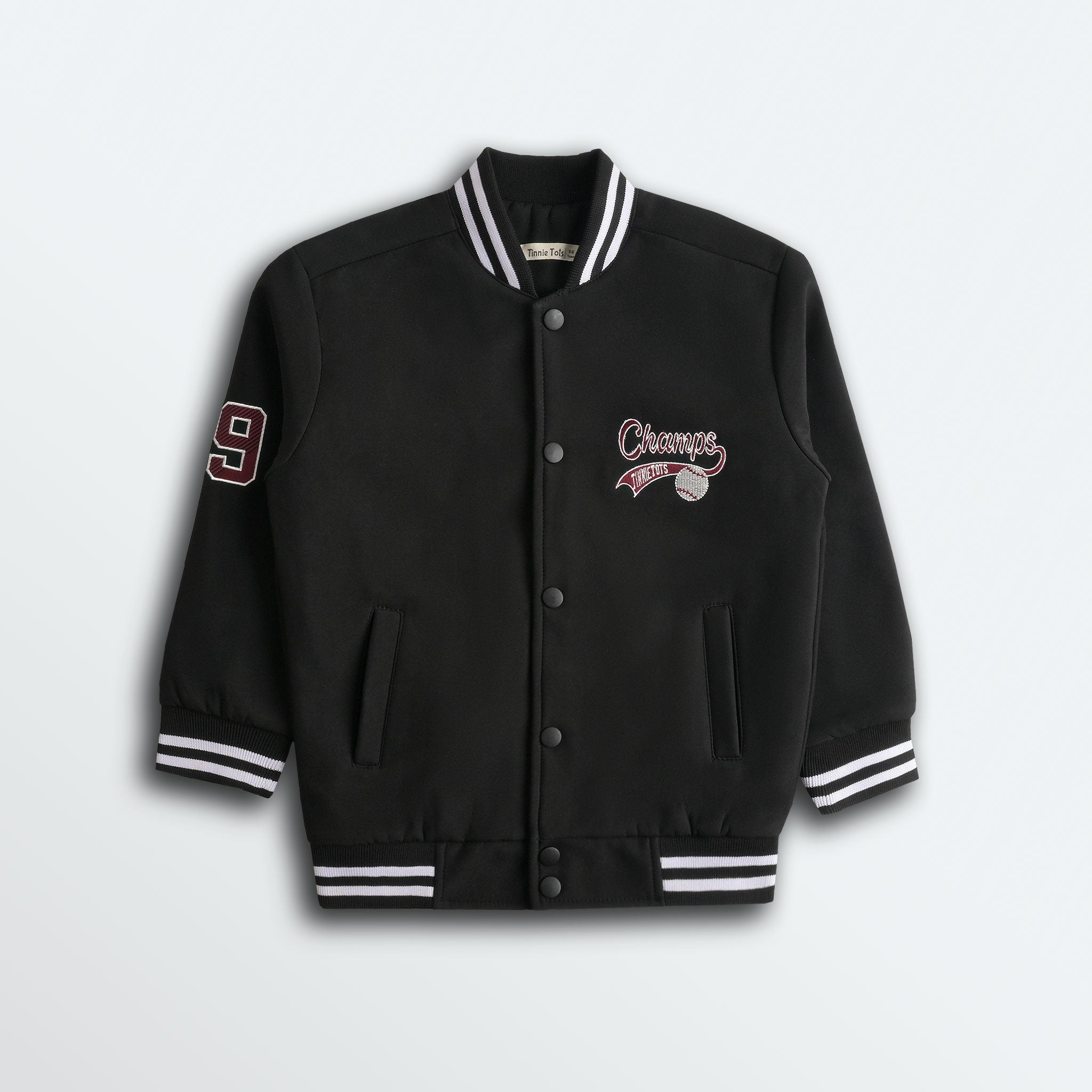 Champions Black Bomber Jacket