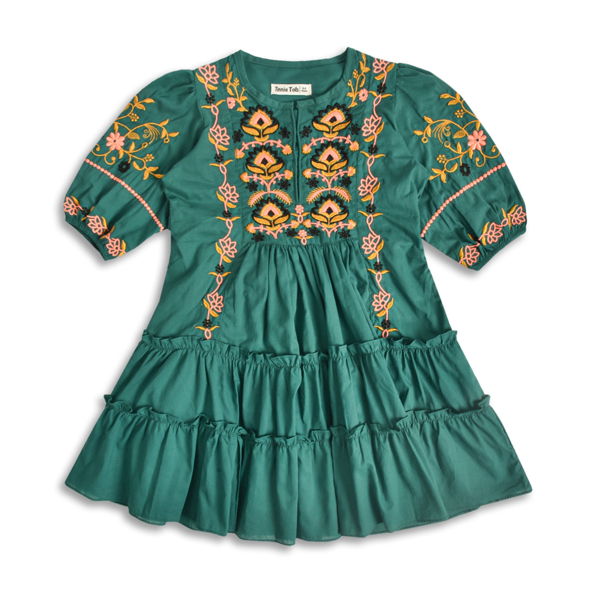 Green Ethnic Dress