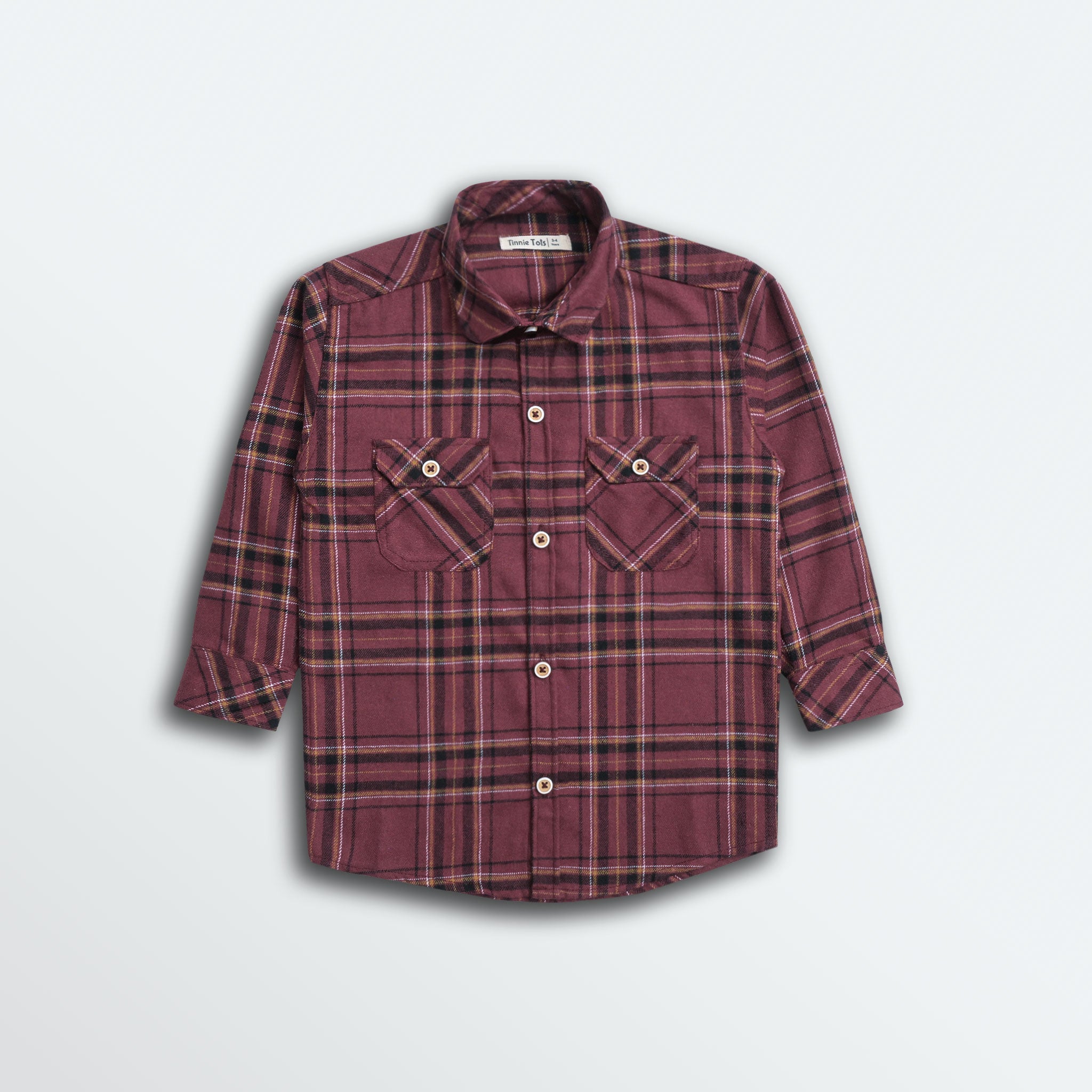 Checkered Flannel Full Sleeves Shirt