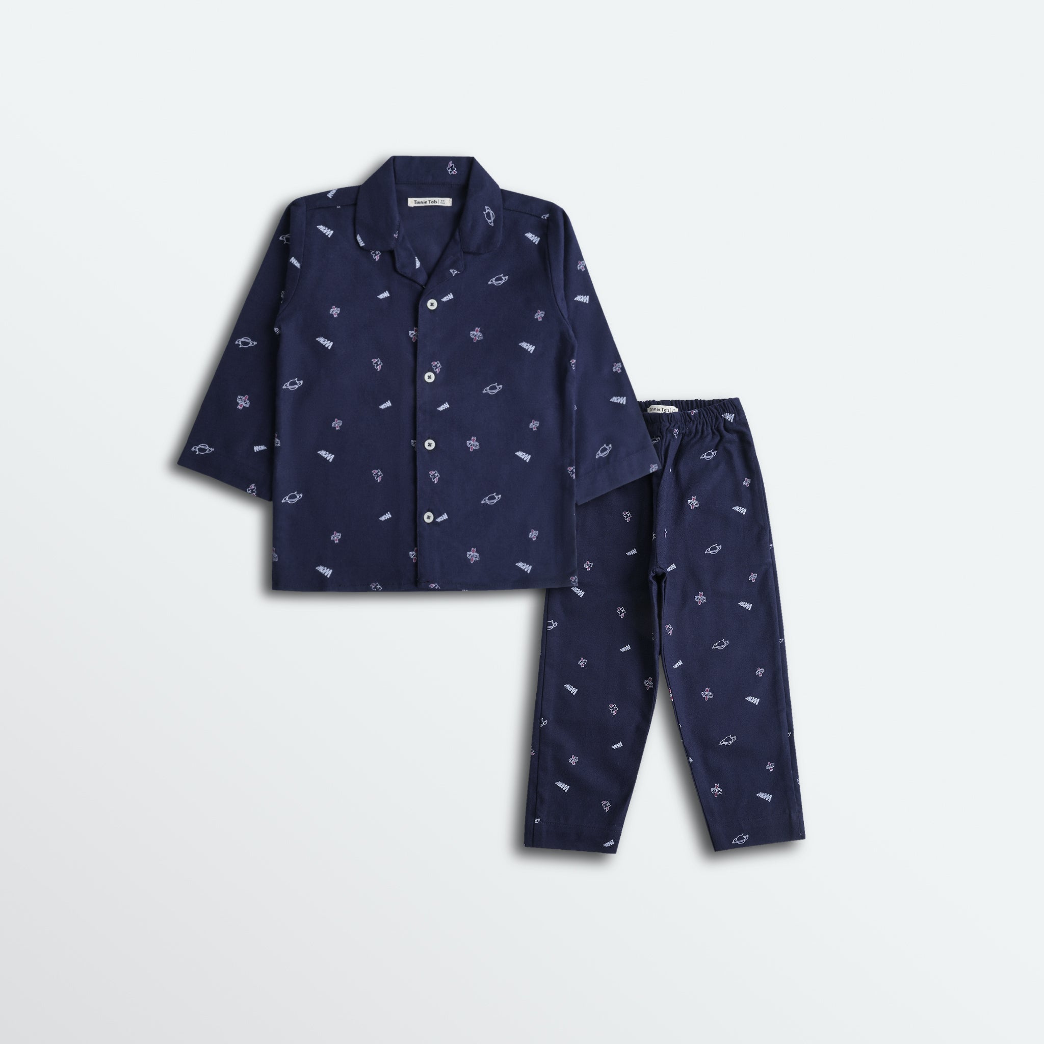 Space Fantasy Flannel Pajamas