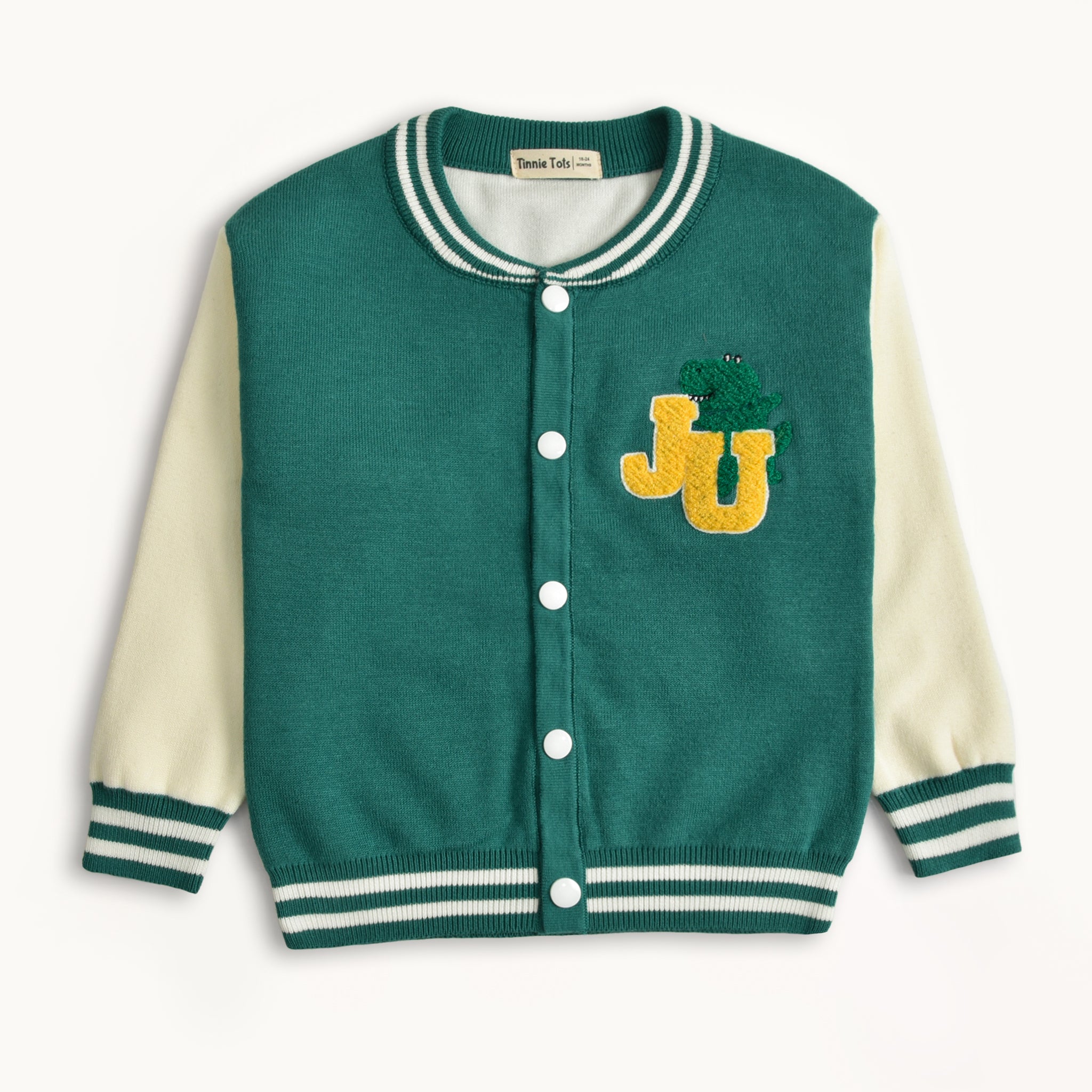 Dino Bomber Cardigan