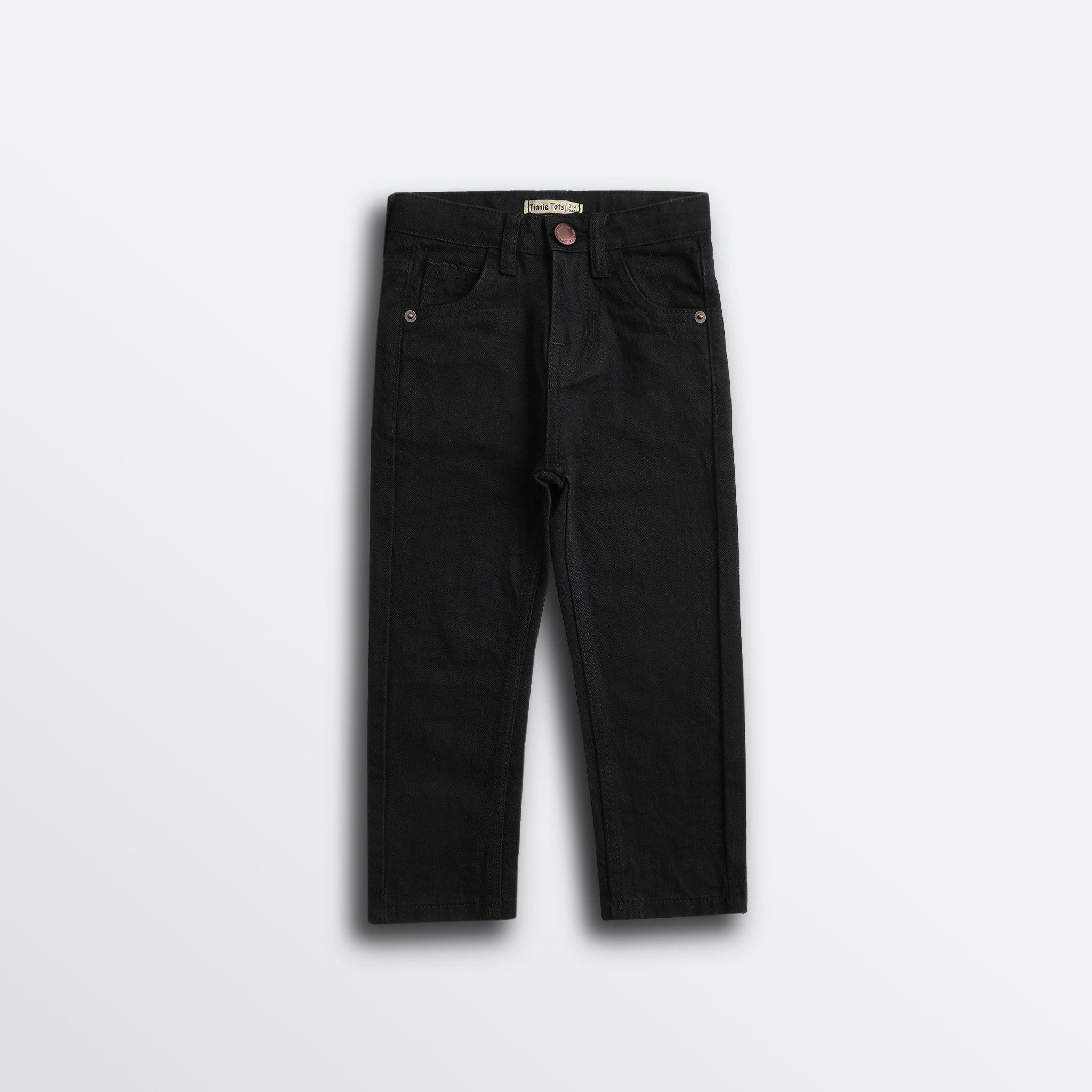 Jet Black Boys Jeans