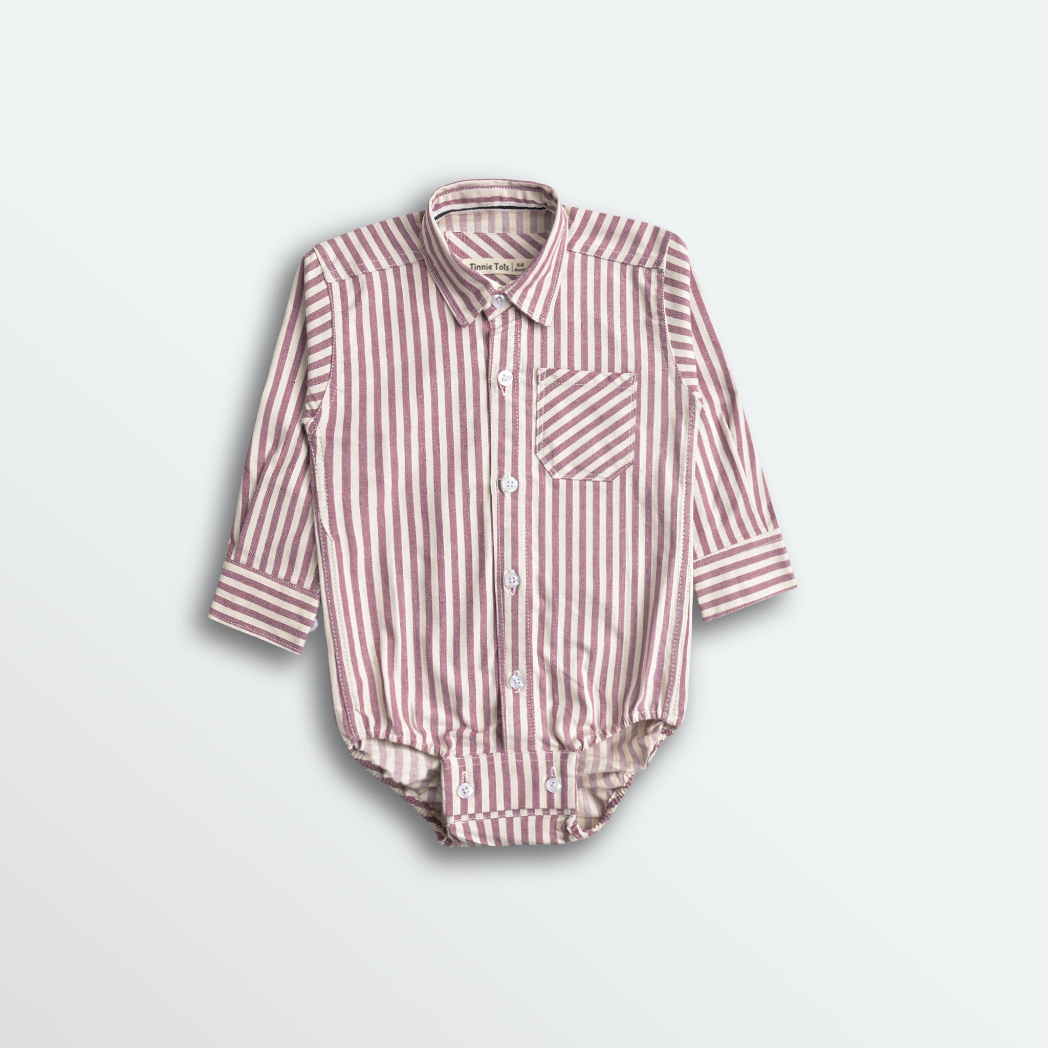 Striped Romper Shirt