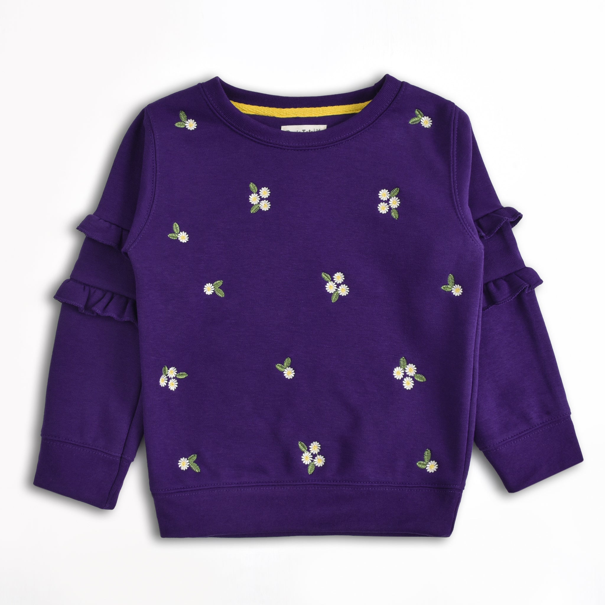 Floral Embroidered Sweatshirt