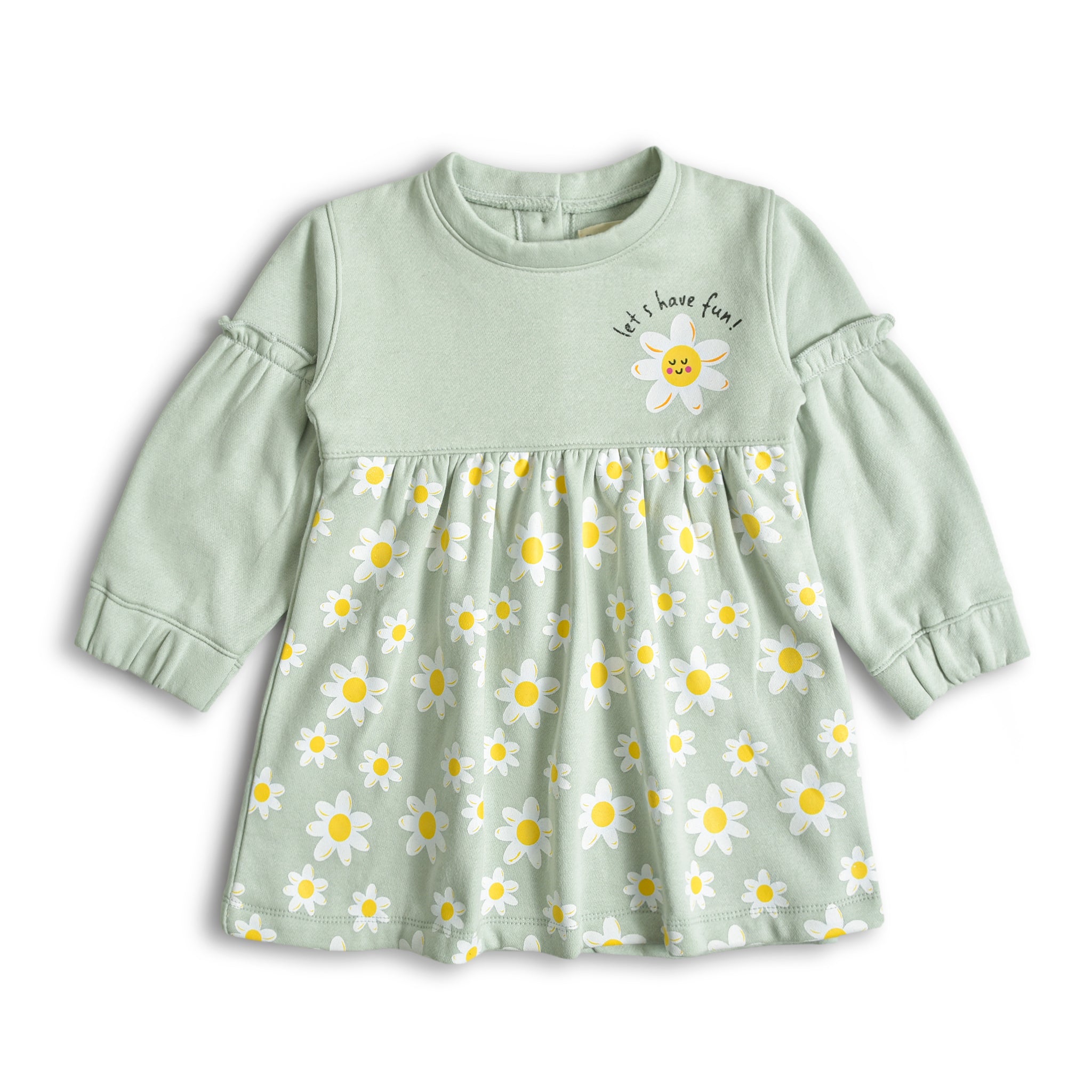 Pastel Daisy Sweat Dress
