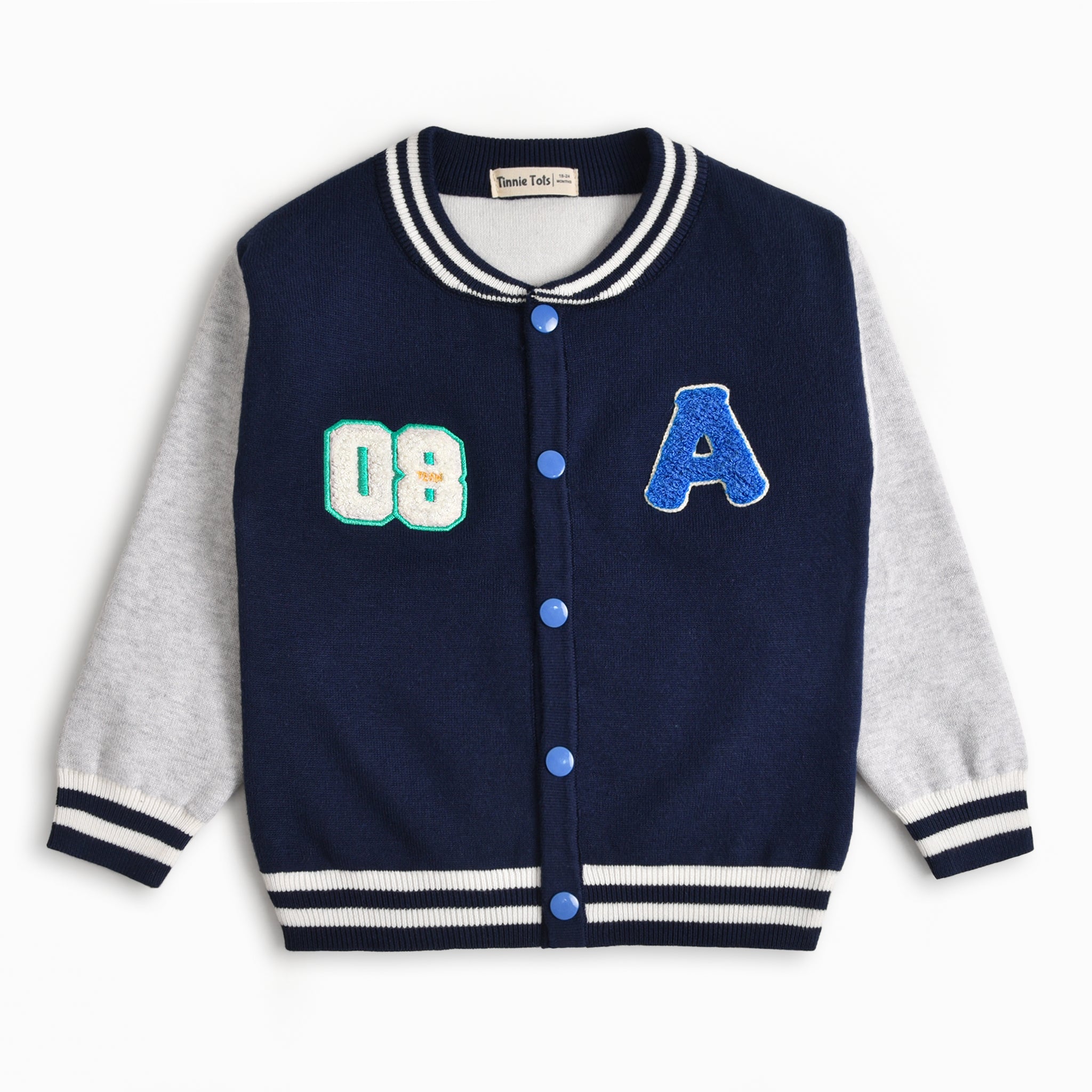 Blue Bomber Cardigan