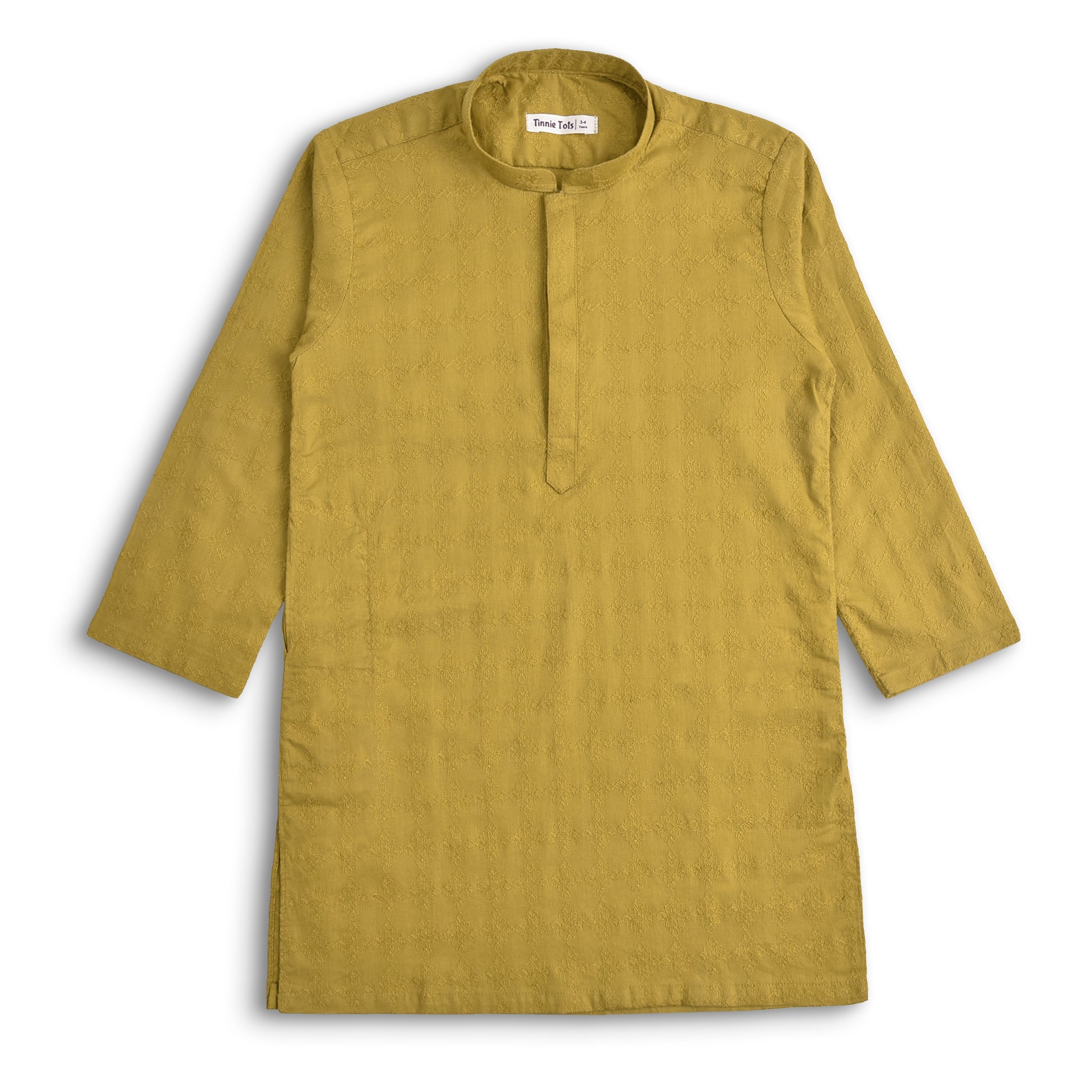 Pastel Lime Embroidered Kurta