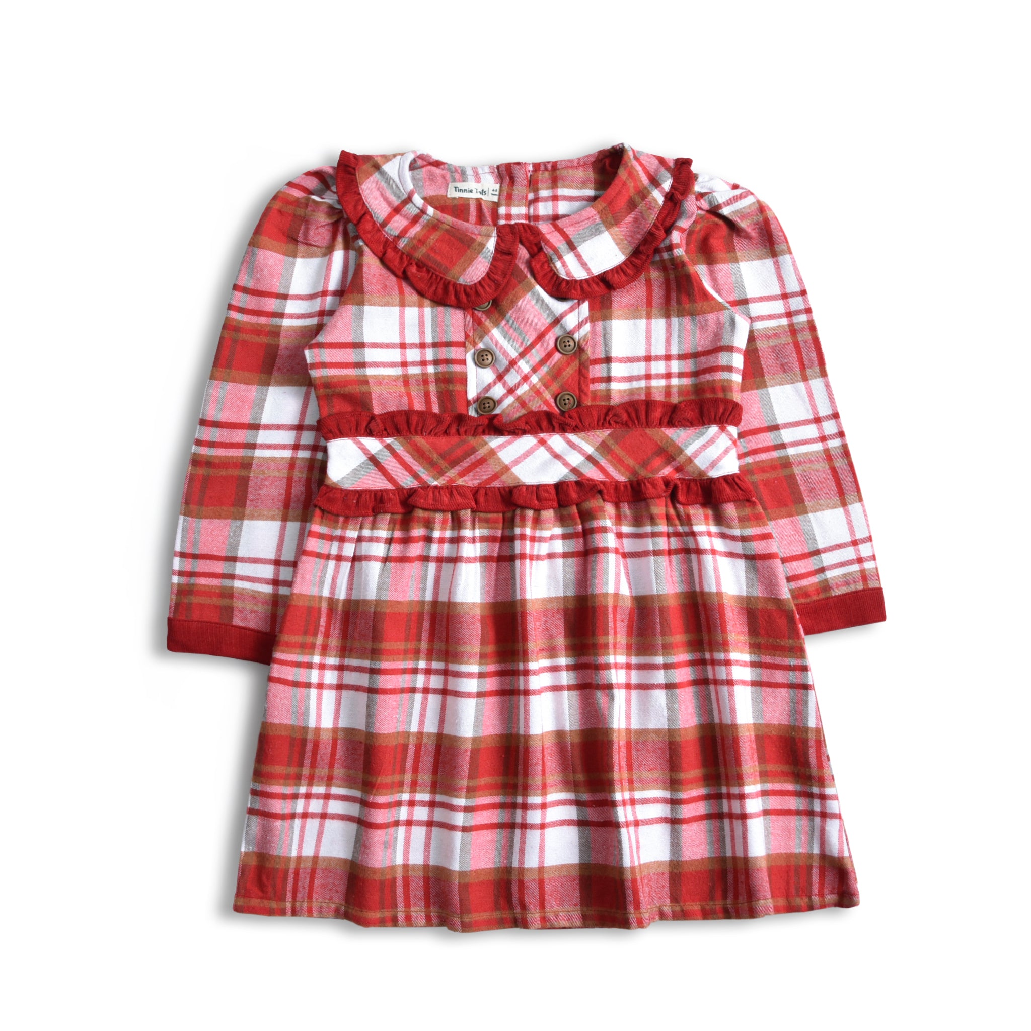 Red Checkered Dress