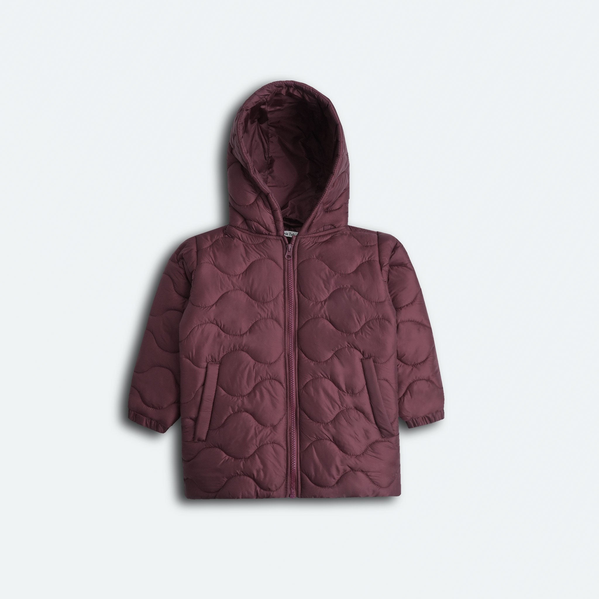 Maroon Puffer Jacket