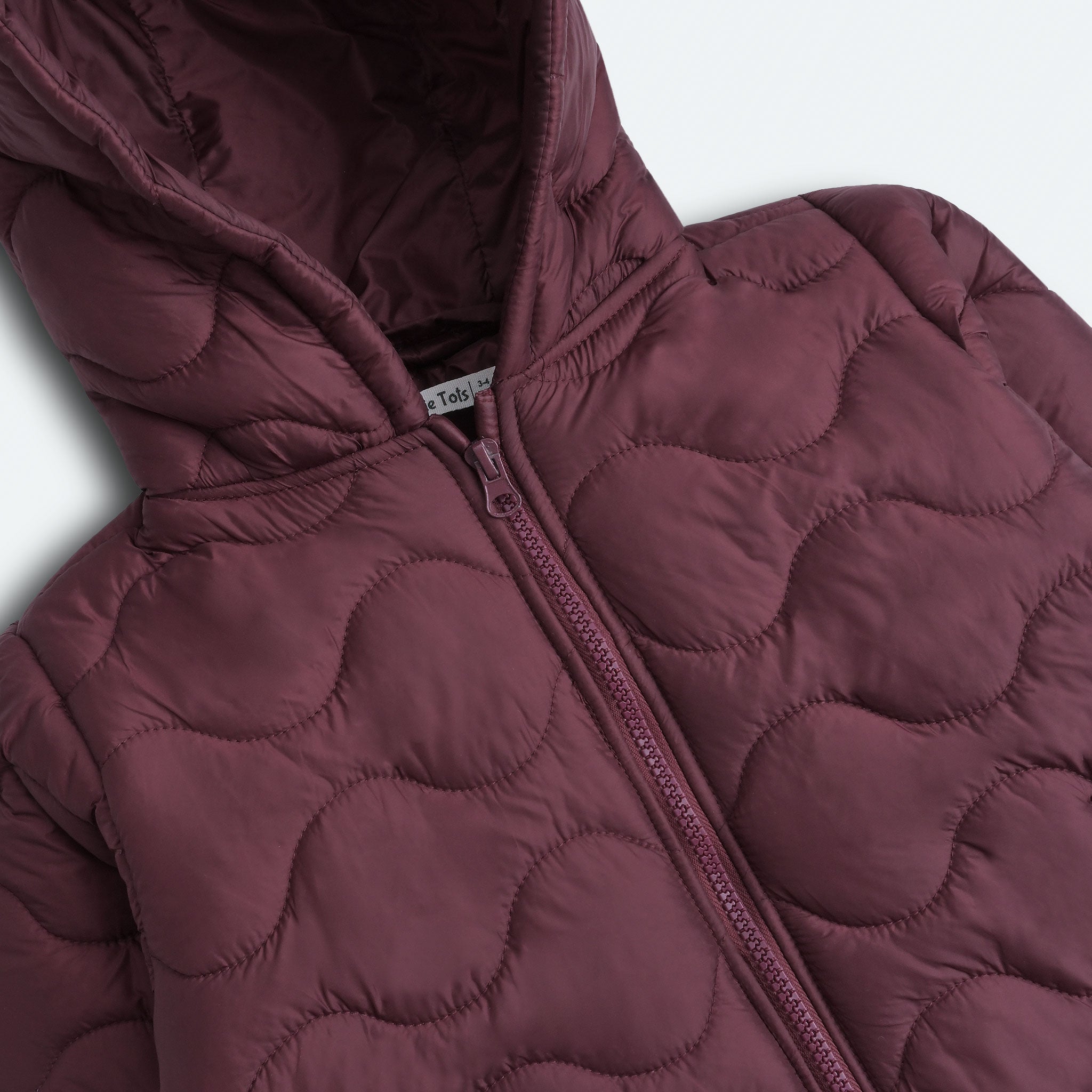 Maroon Puffer Jacket
