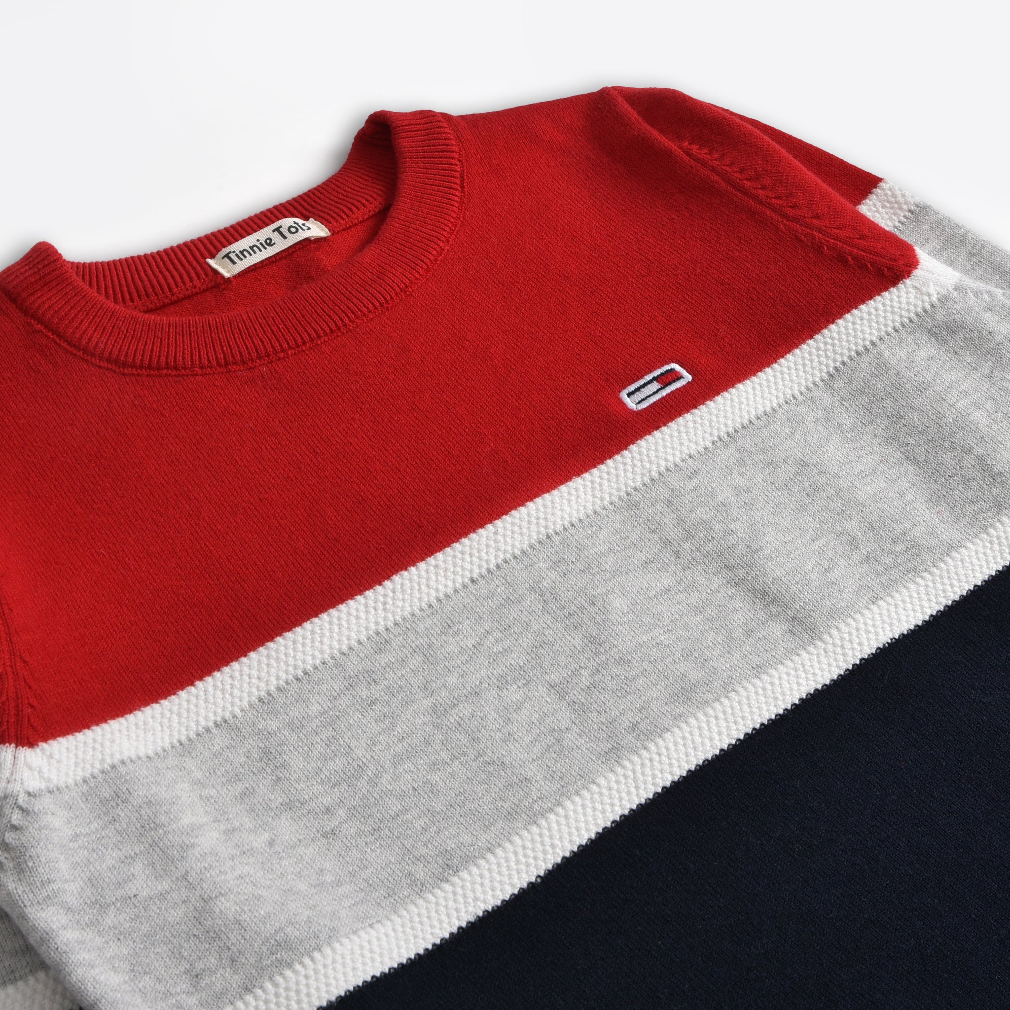 Classic Blocked Sweater