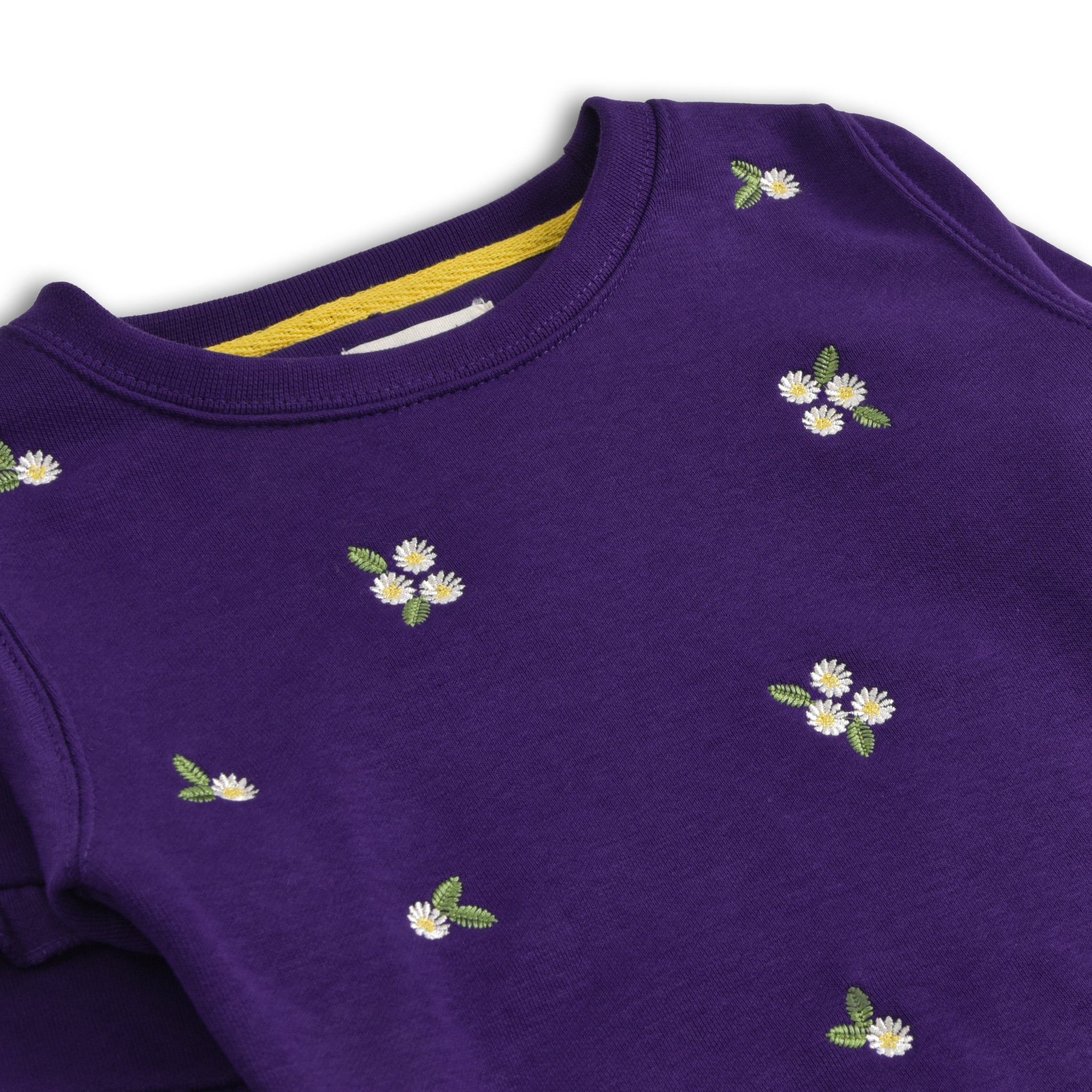 Floral Embroidered Sweatshirt