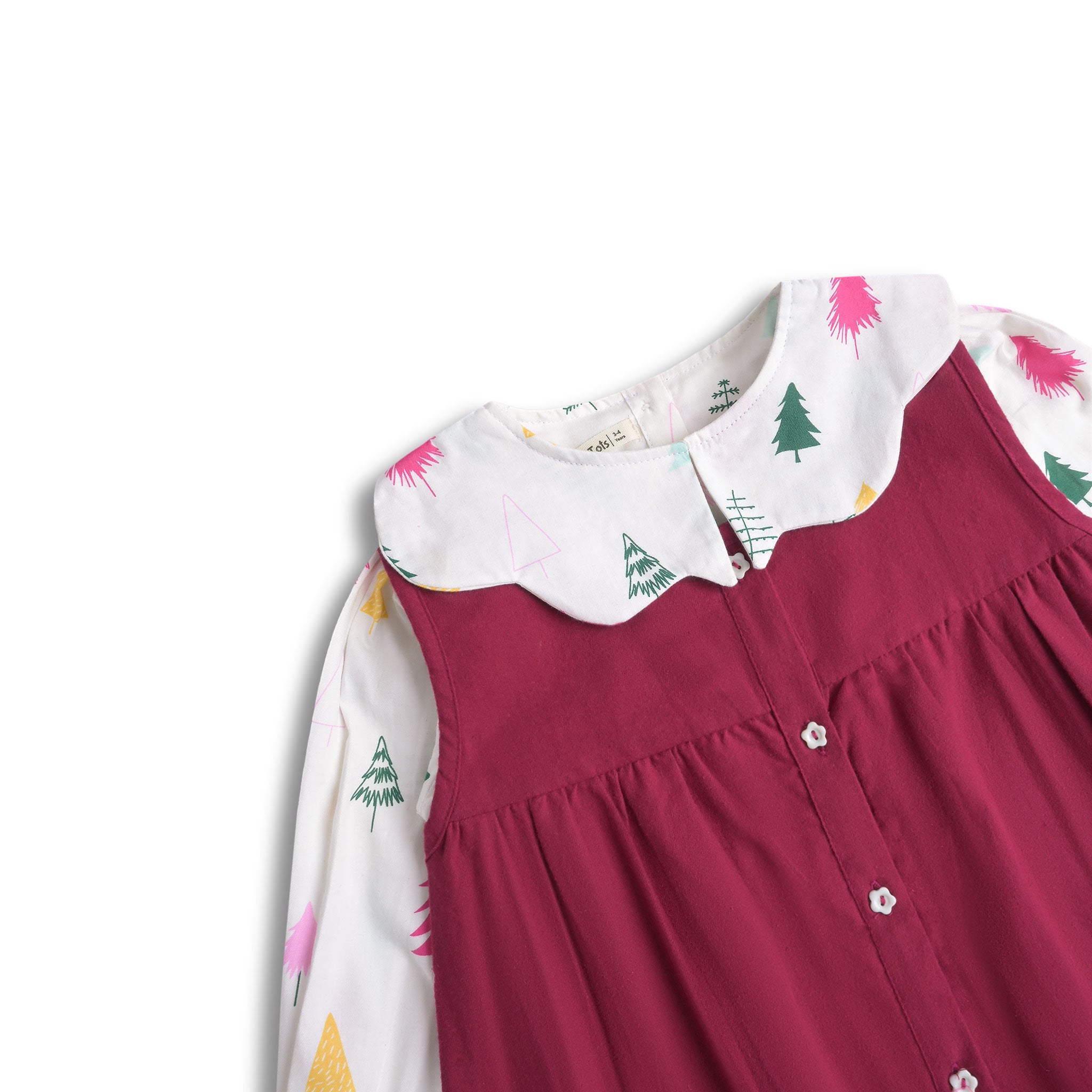 Winter Fest Jumper Dress(2pc)