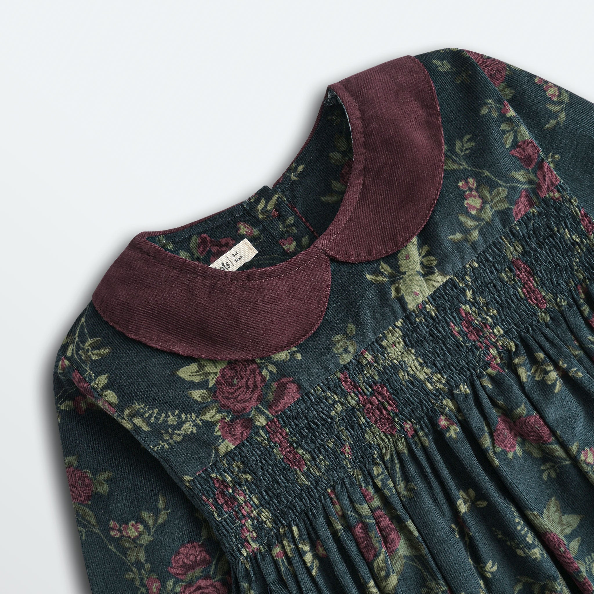 Floral Bloom Smocking Dress