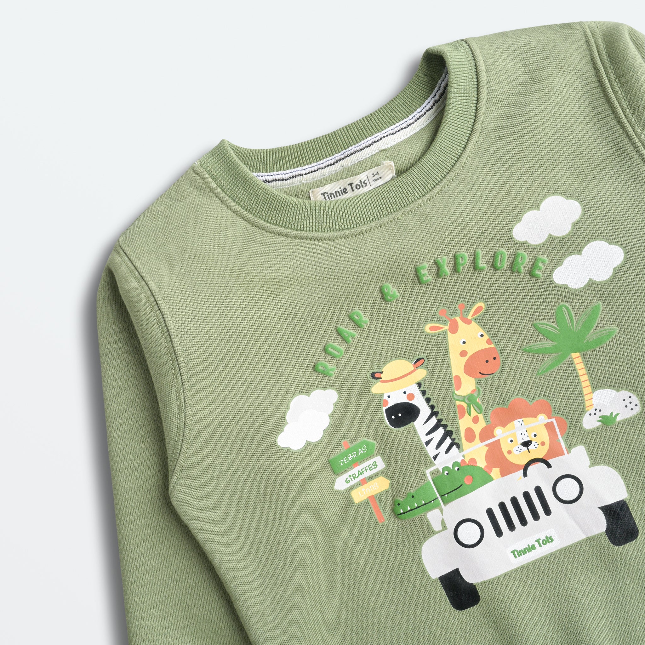 Safari Jungle Fleece 2Pc Set