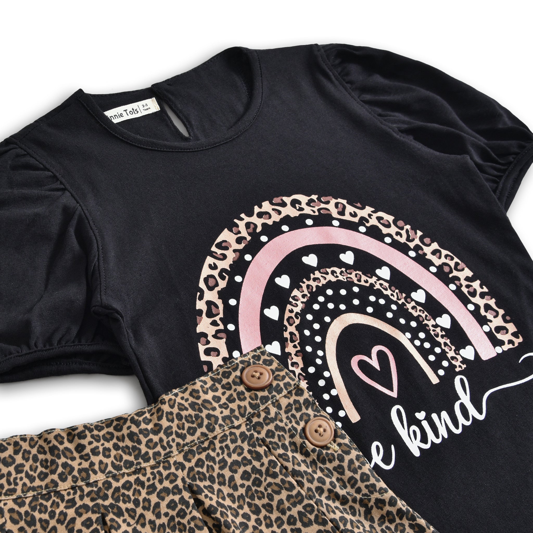 Leopard Skirt 2Pc Set