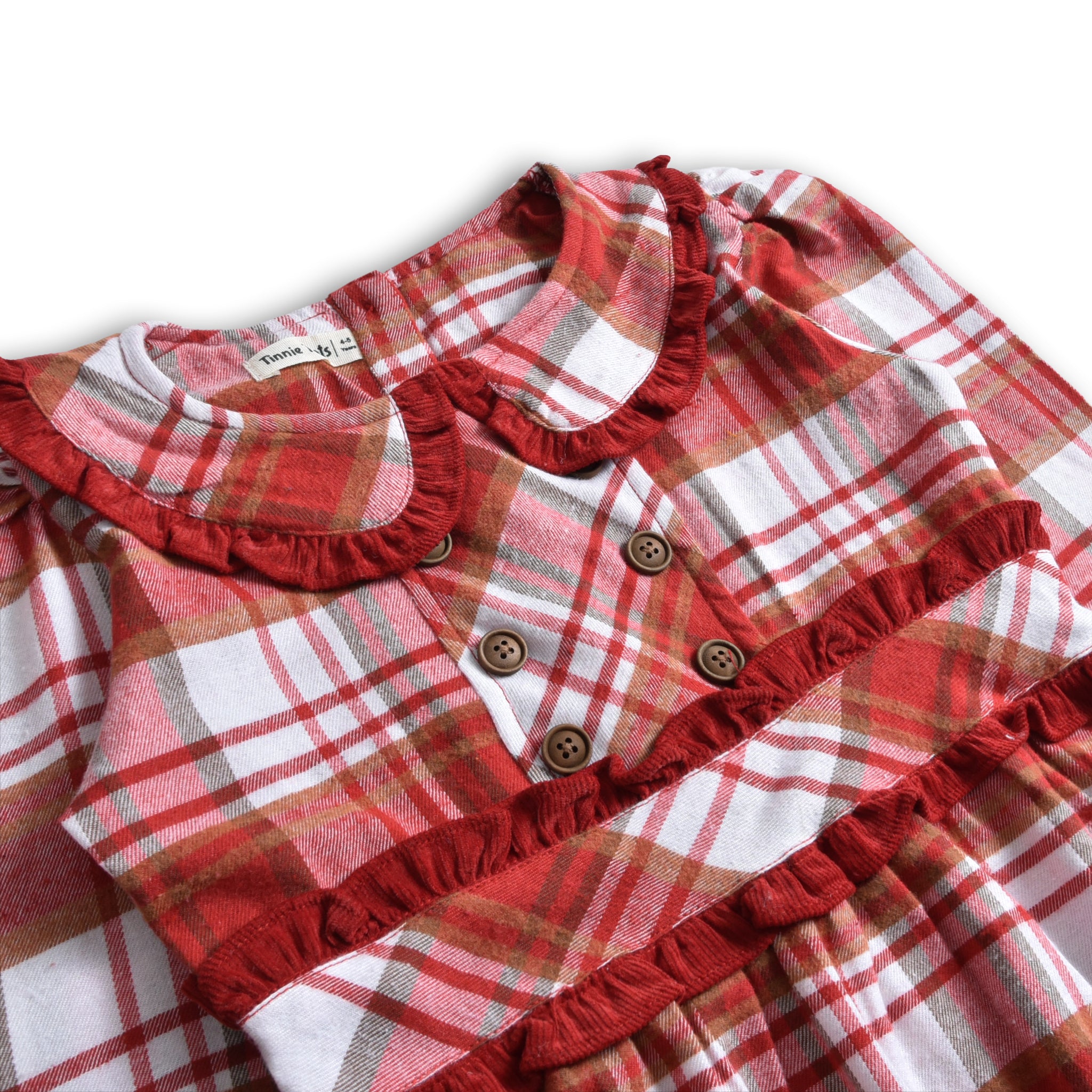 Red Checkered Dress