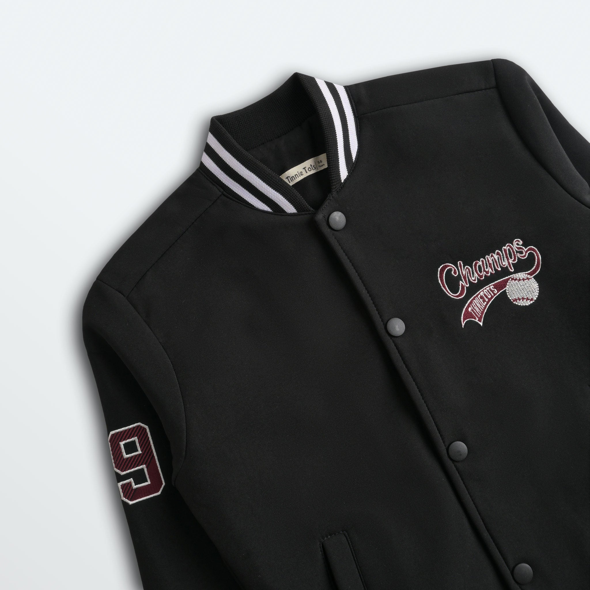 Champions Black Bomber Jacket