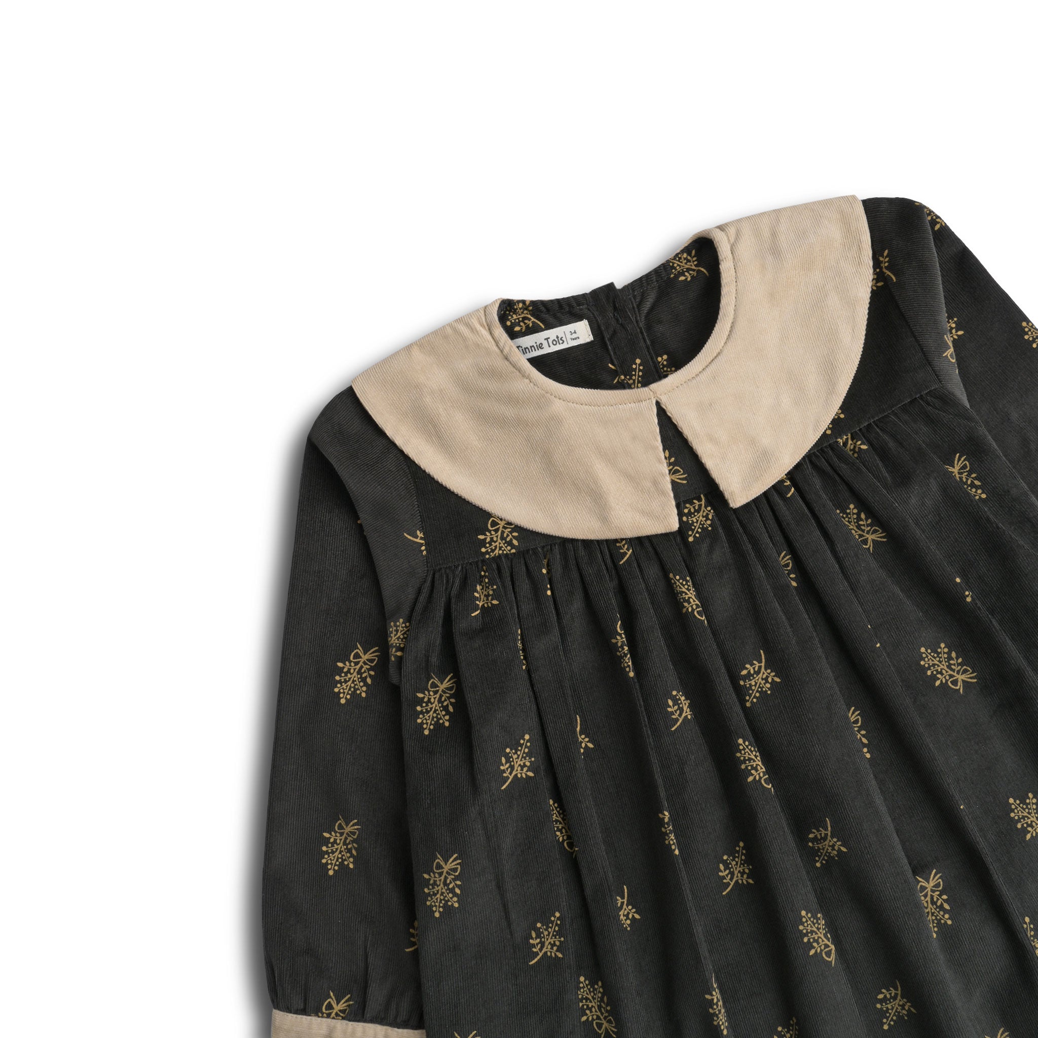 Harvest Bloom Corduroy Dresss