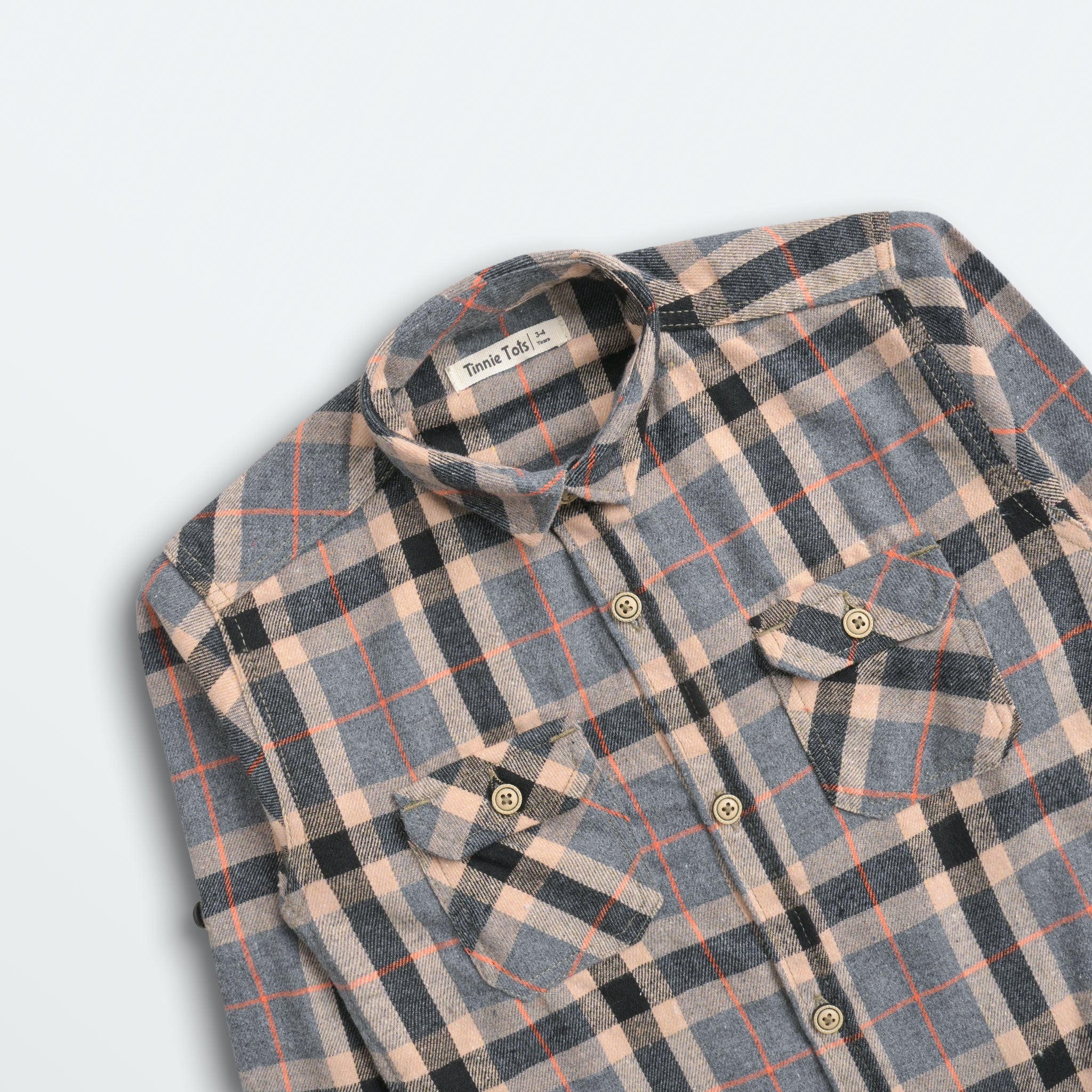 Checkered Flannel Full Sleeves Shirt
