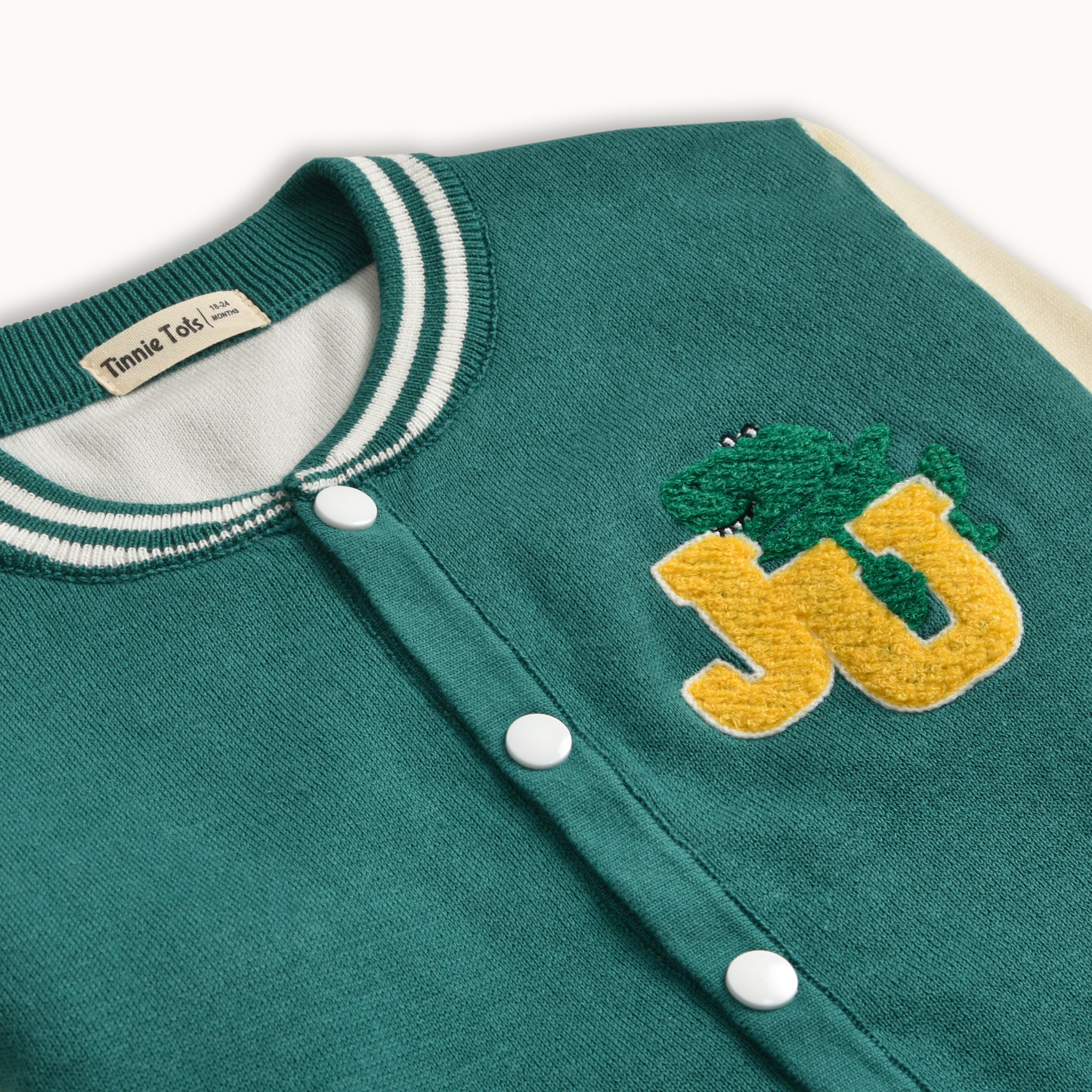 Dino Bomber Cardigan