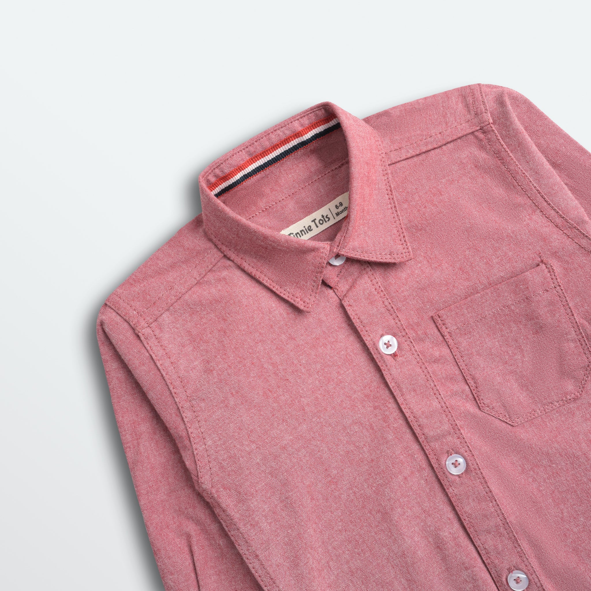 Solid Romper Shirt