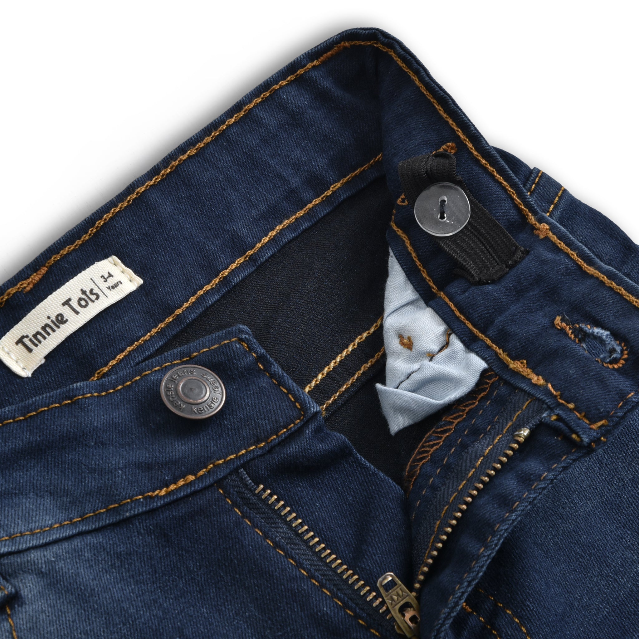 Dark Blue Denim Shorts