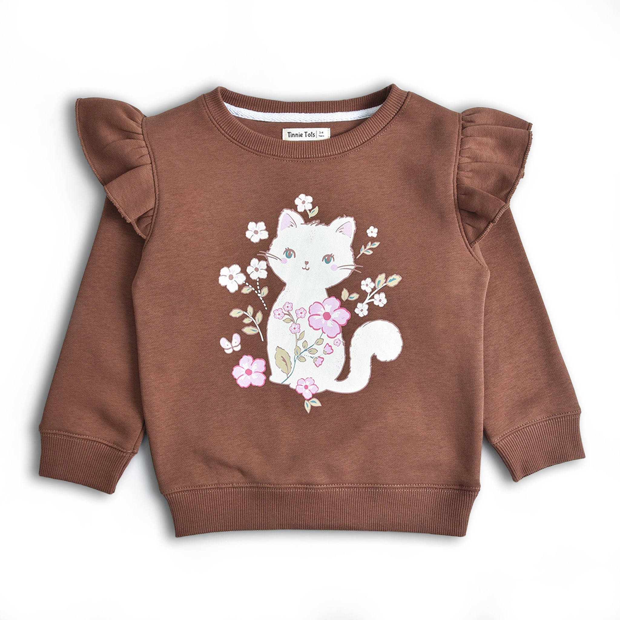 Floral Kitty Fleece Set (2pc)