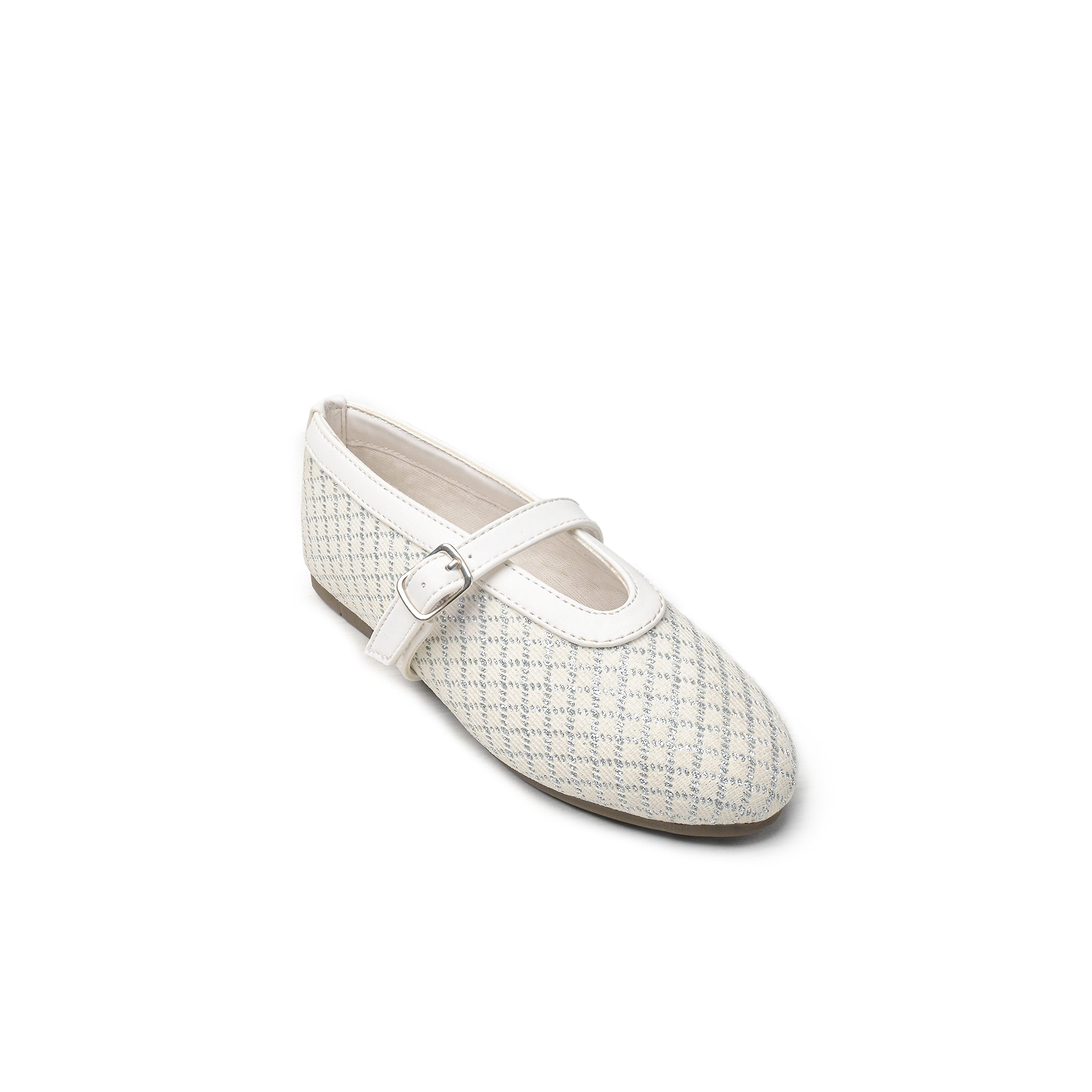 White Embellished Pumps