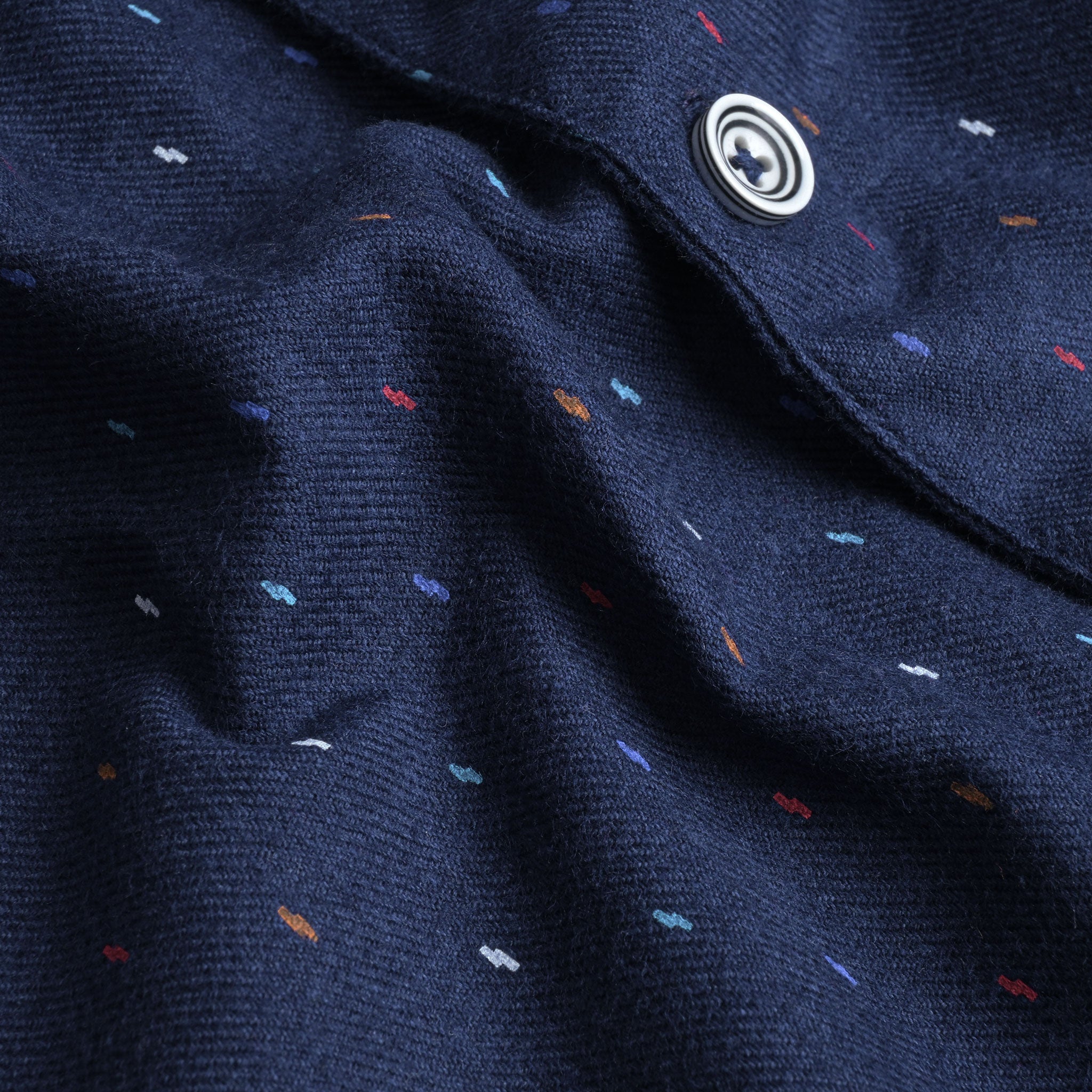 Navy Flannel Pajamas