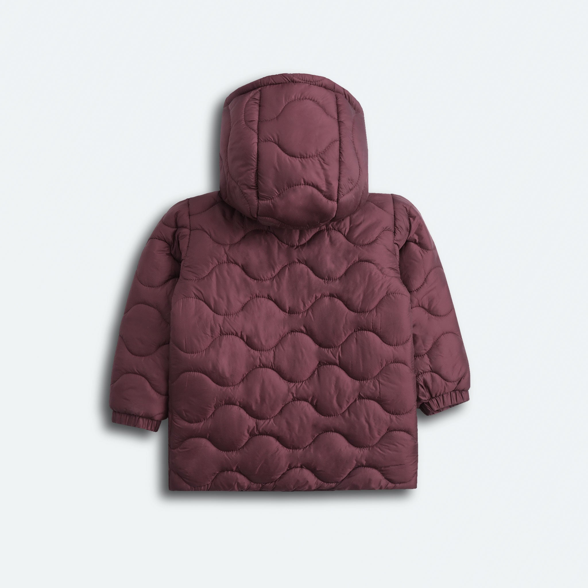 Maroon Puffer Jacket