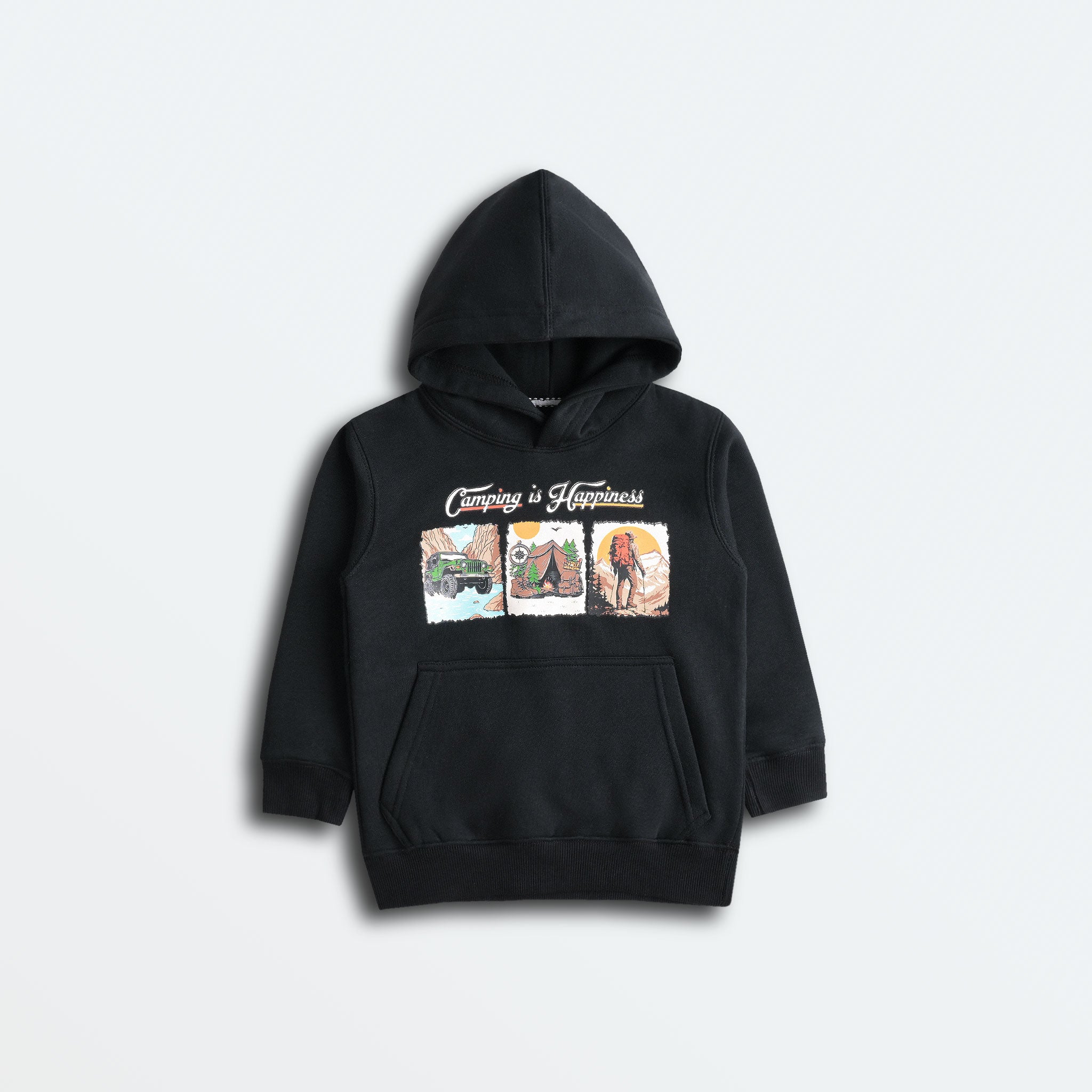 Camping Vibes Hooded Fleece 2Pc Set