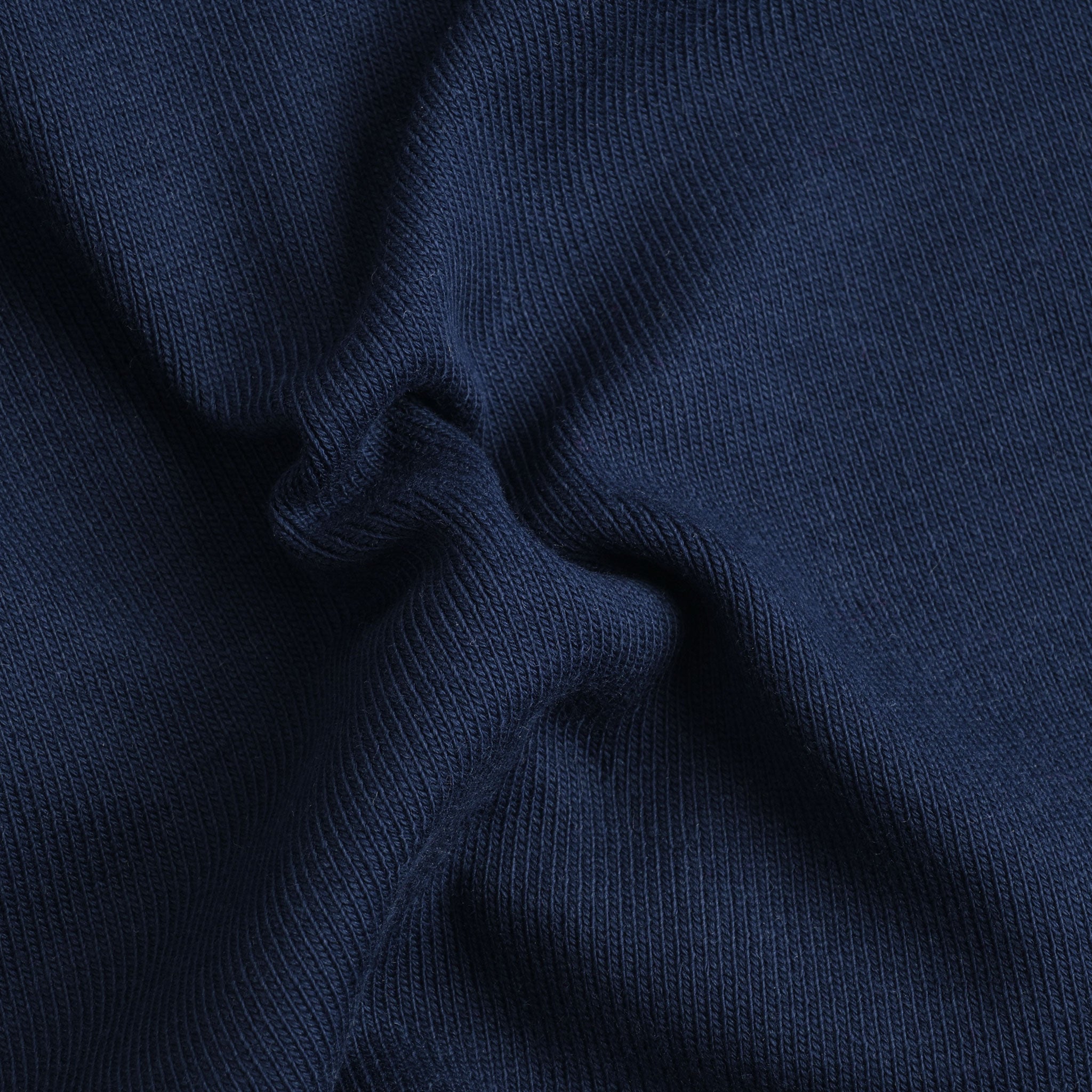 Navy Blue Mock Neck