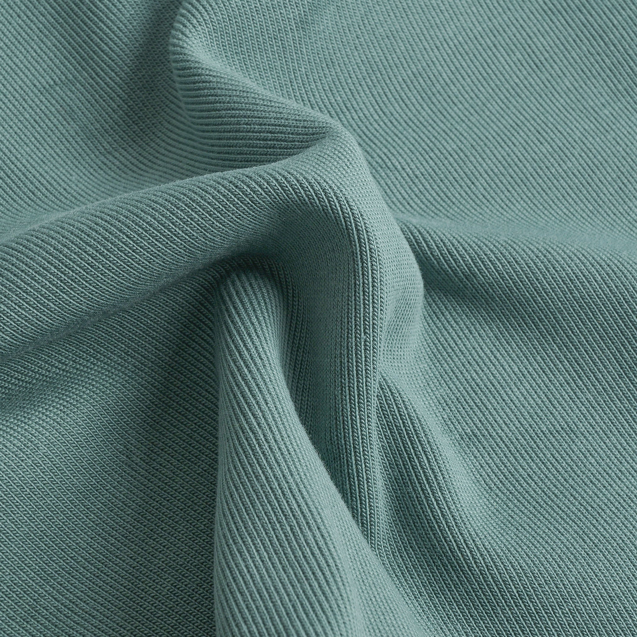 Aqua Green Mock Neck