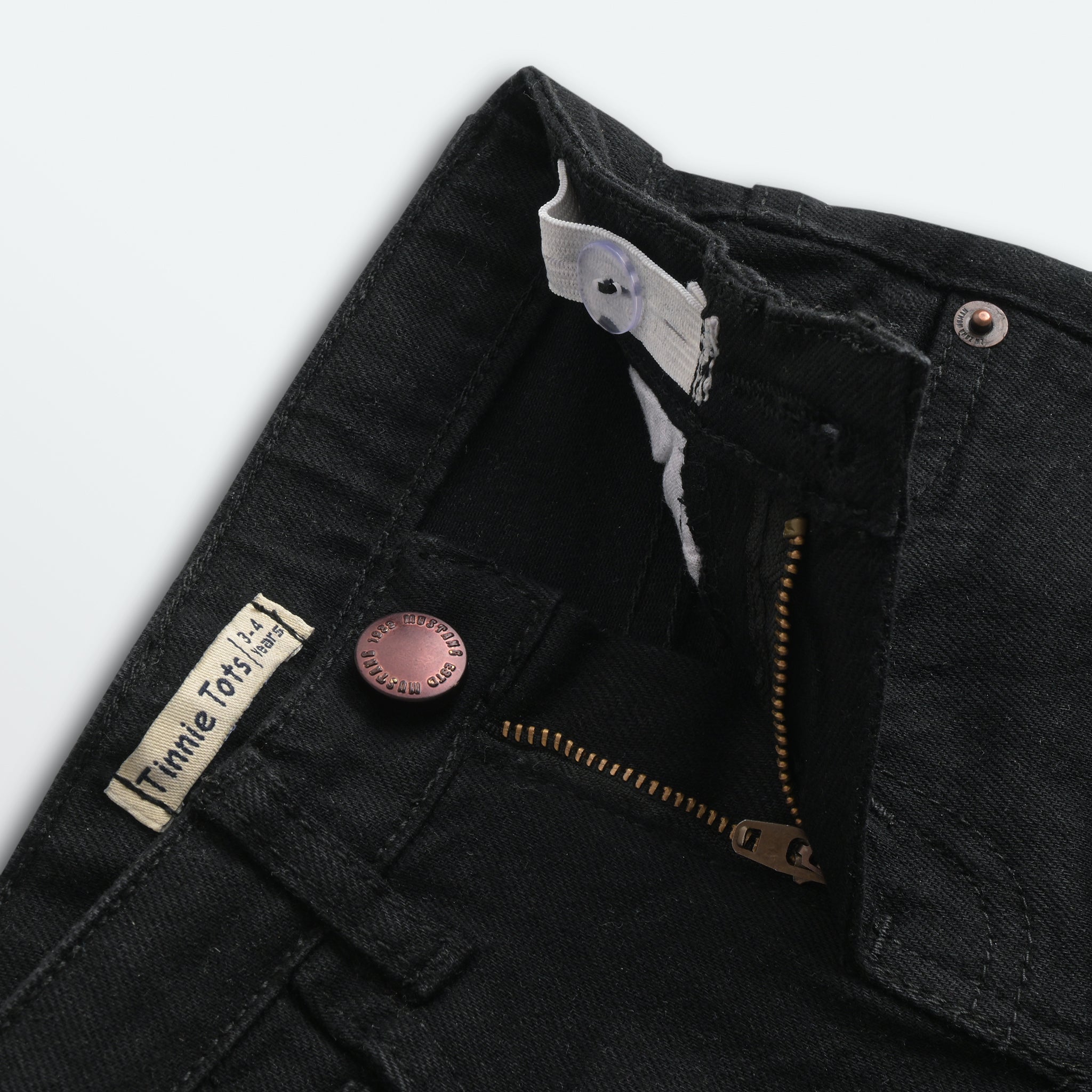 Jet Black Boys Jeans
