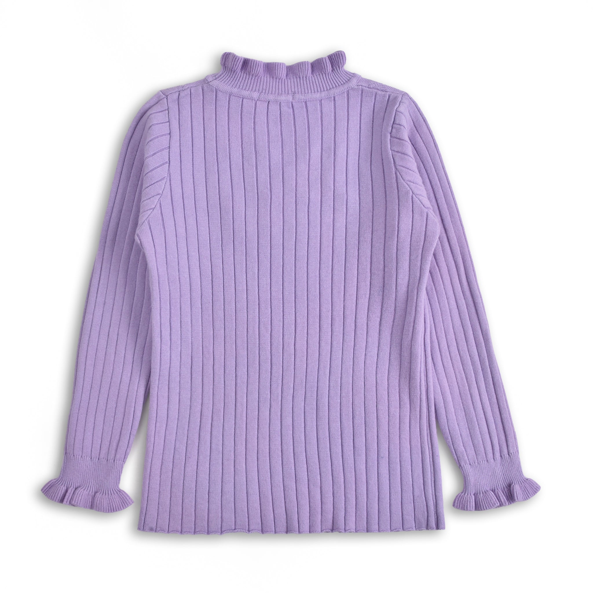 Lilac Mock Neck Sweater