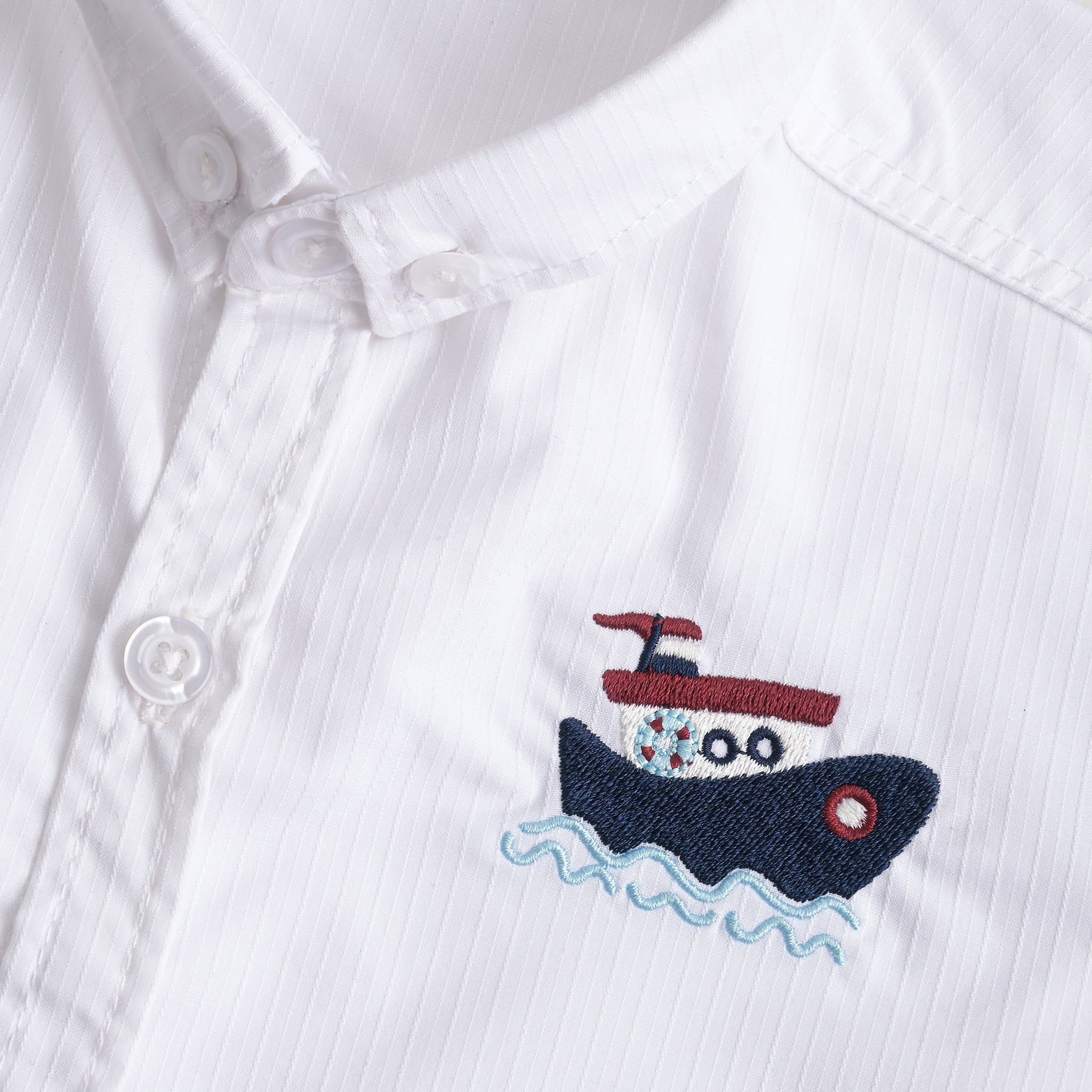 Little Captain Full Sleeves Shirt