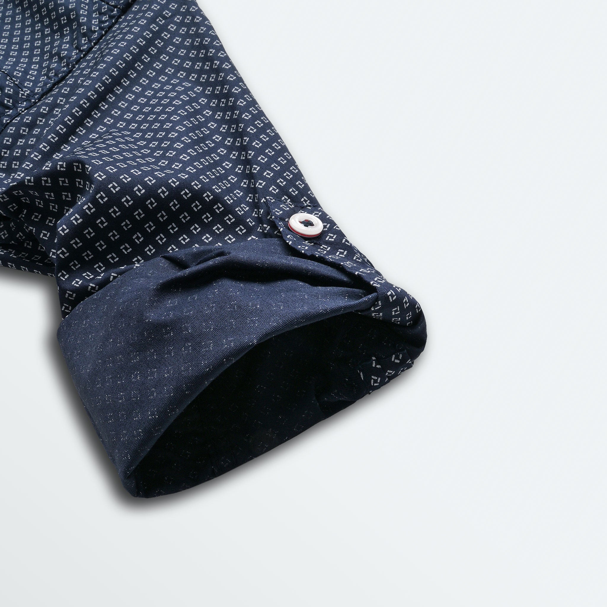 Navy Blue Full Sleeves Shirt