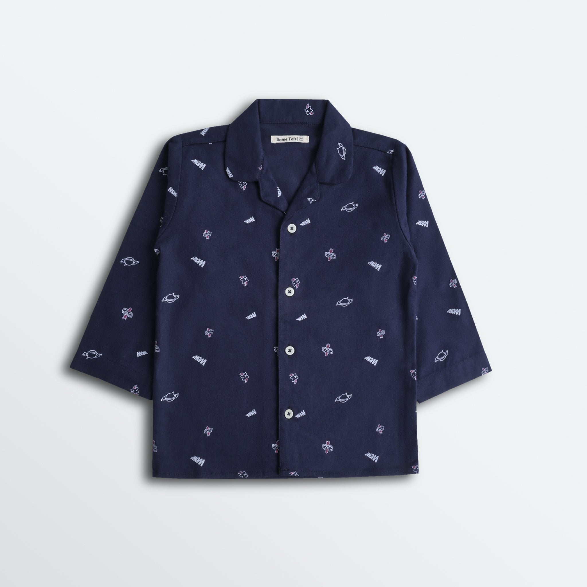 Space Fantasy Flannel Pajamas