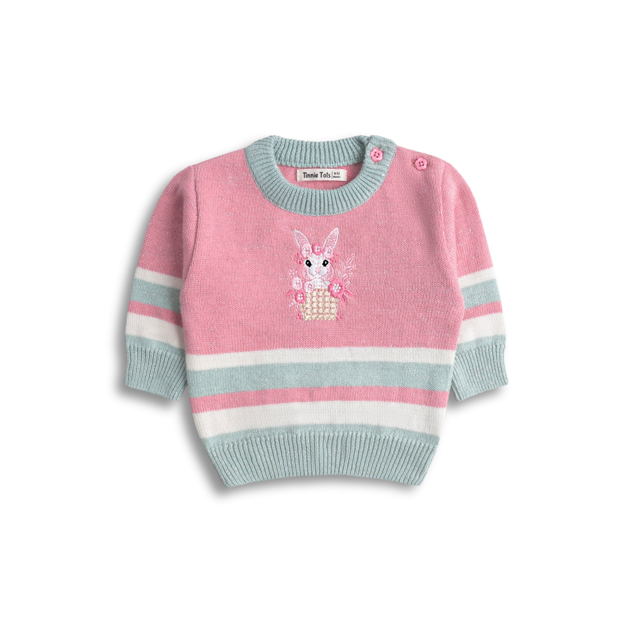 Little Bunny Knitted Sweater Set (2pc)