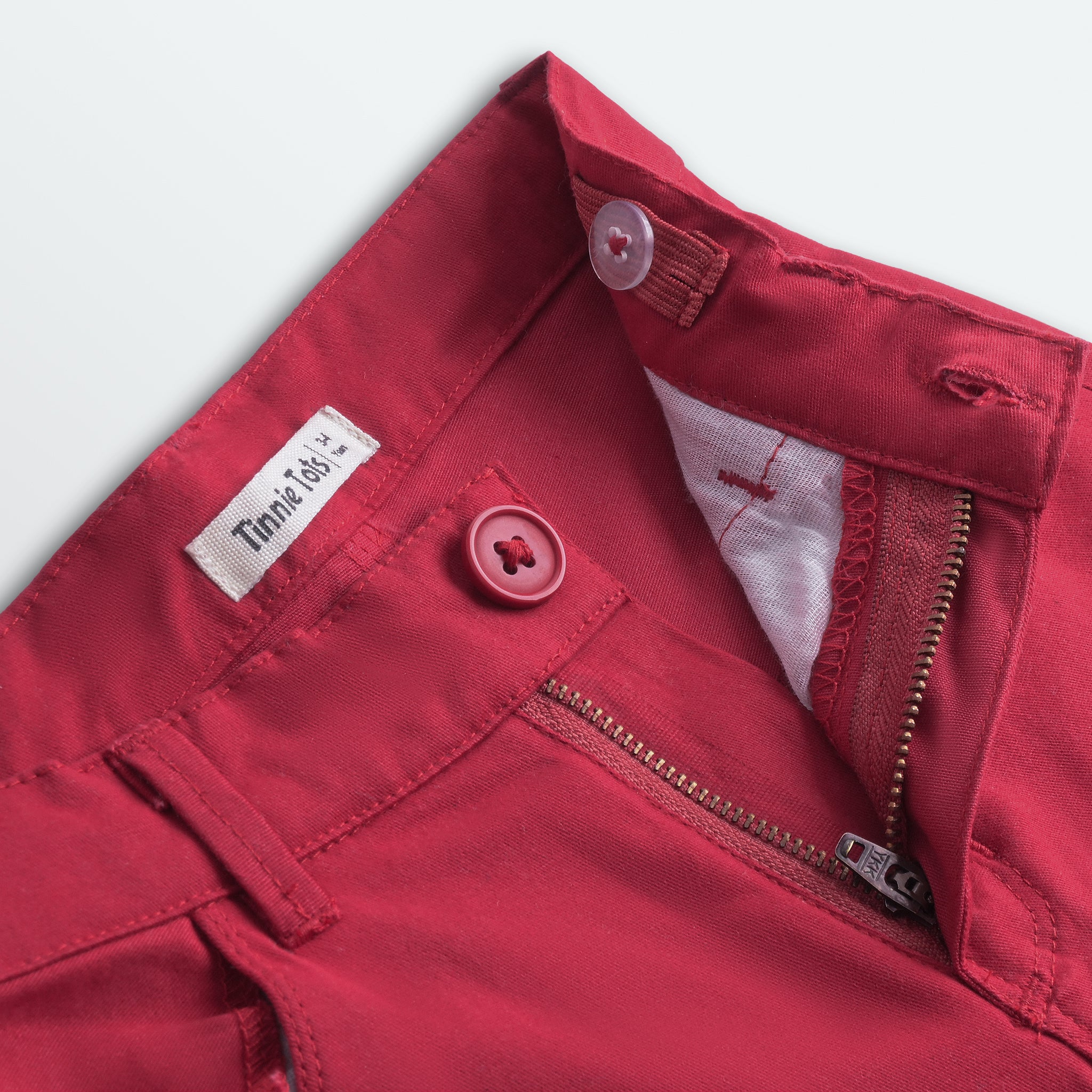 Scarlet Red Wide Leg Pants