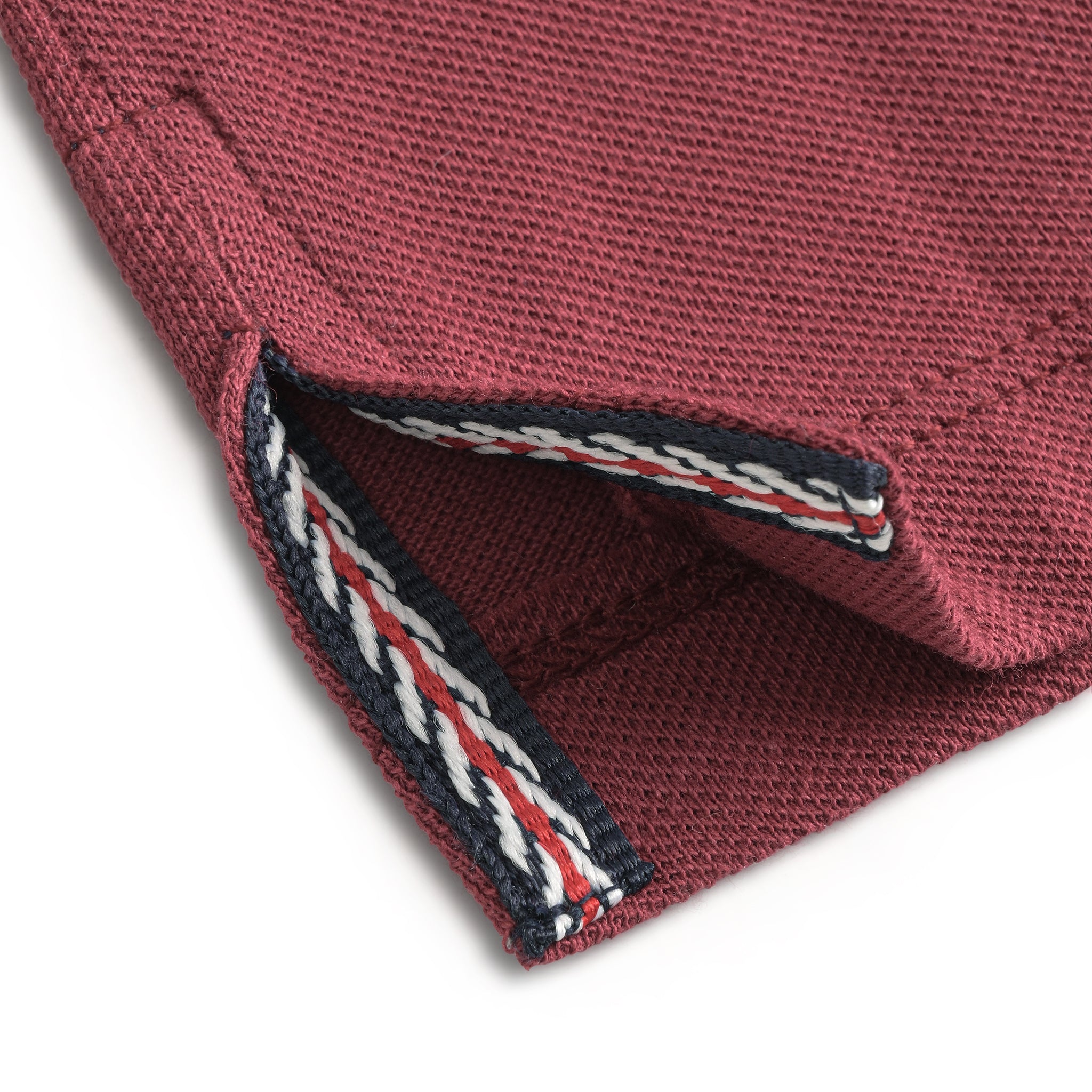Maroon Palm Trees Polo Shirt