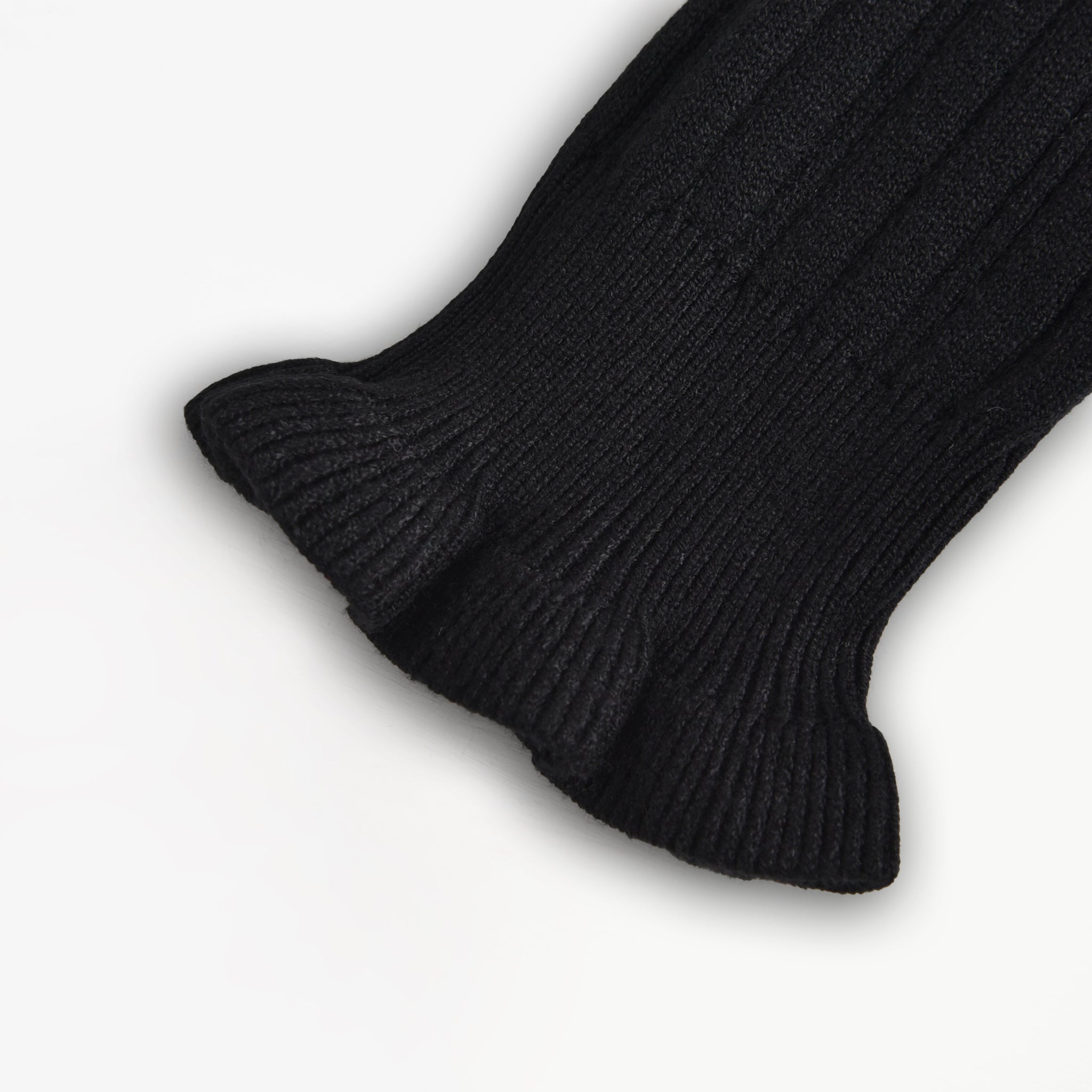Black Mock Neck Sweater